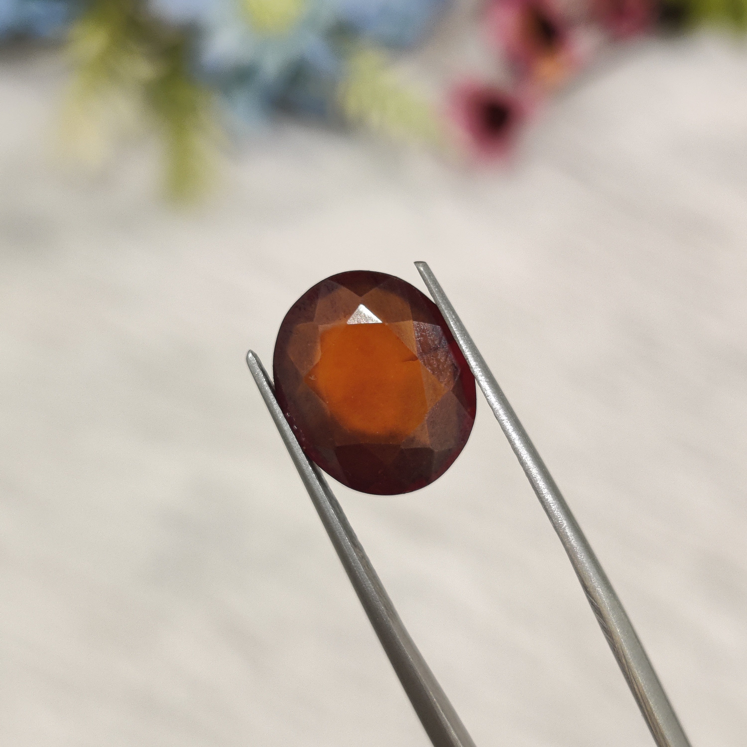 Hessonite Garnet  | HG 50 | 6.76 Carat