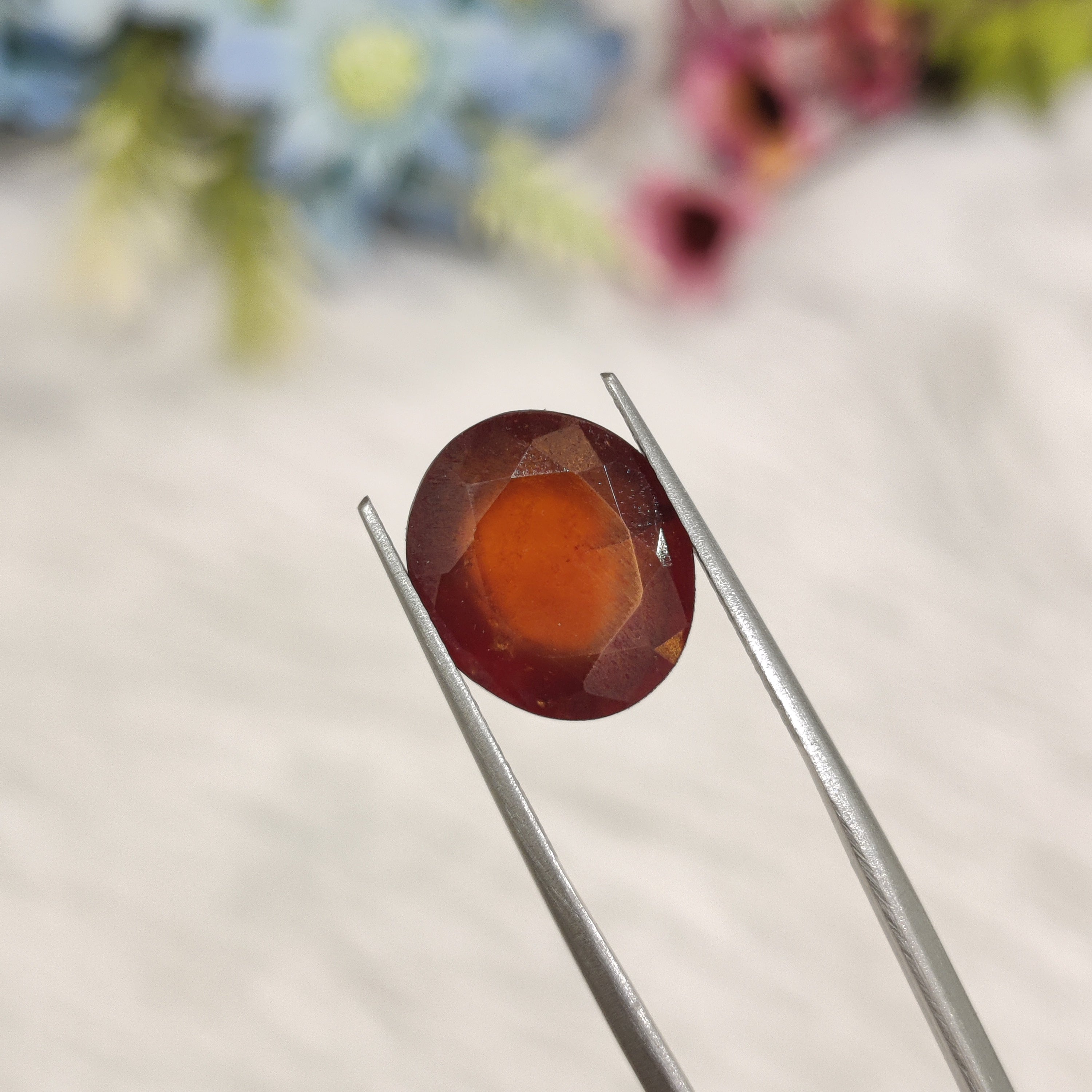 Hessonite Garnet  | HG 39 | 7.75 Carat