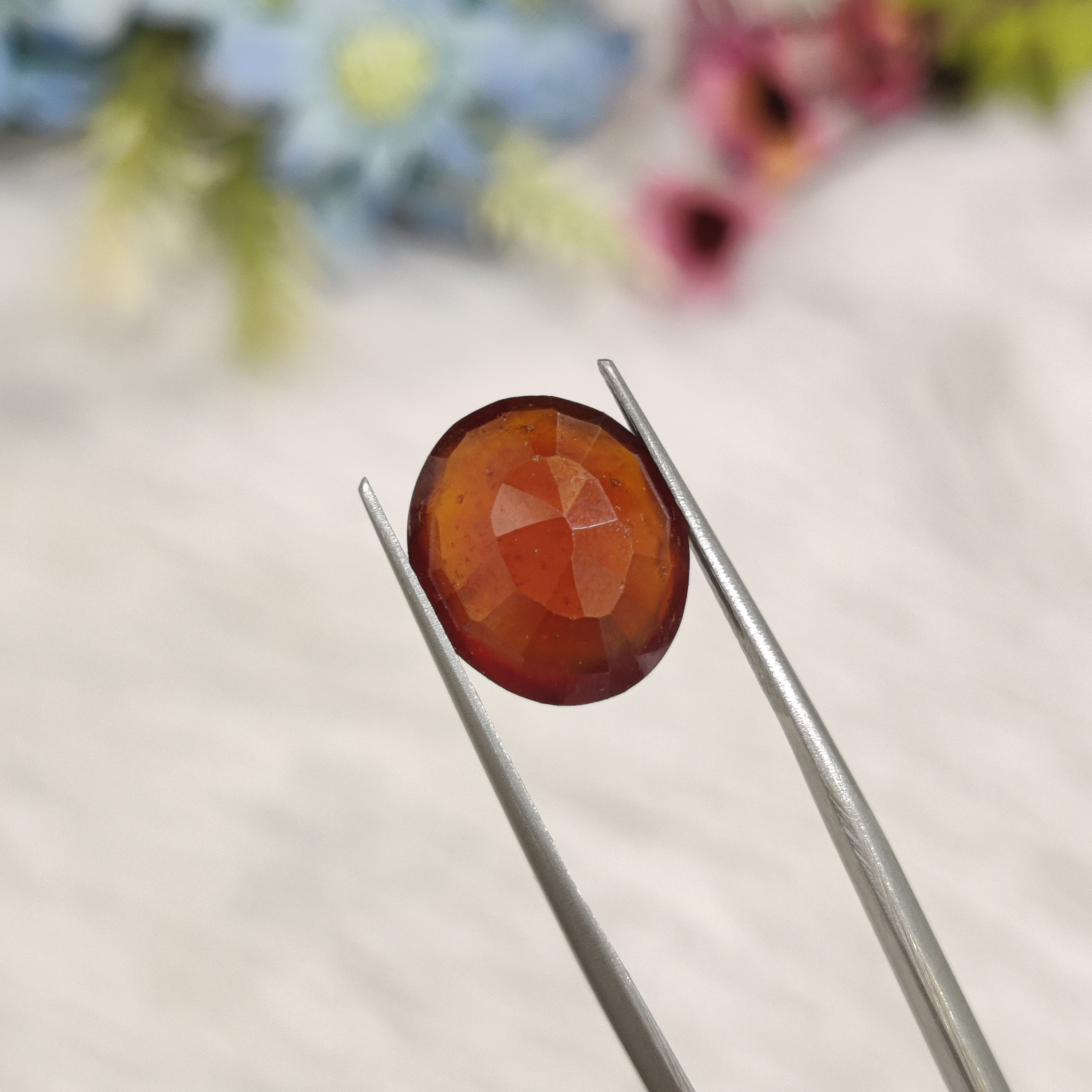 Hessonite Garnet  | HG 39 | 7.75 Carat