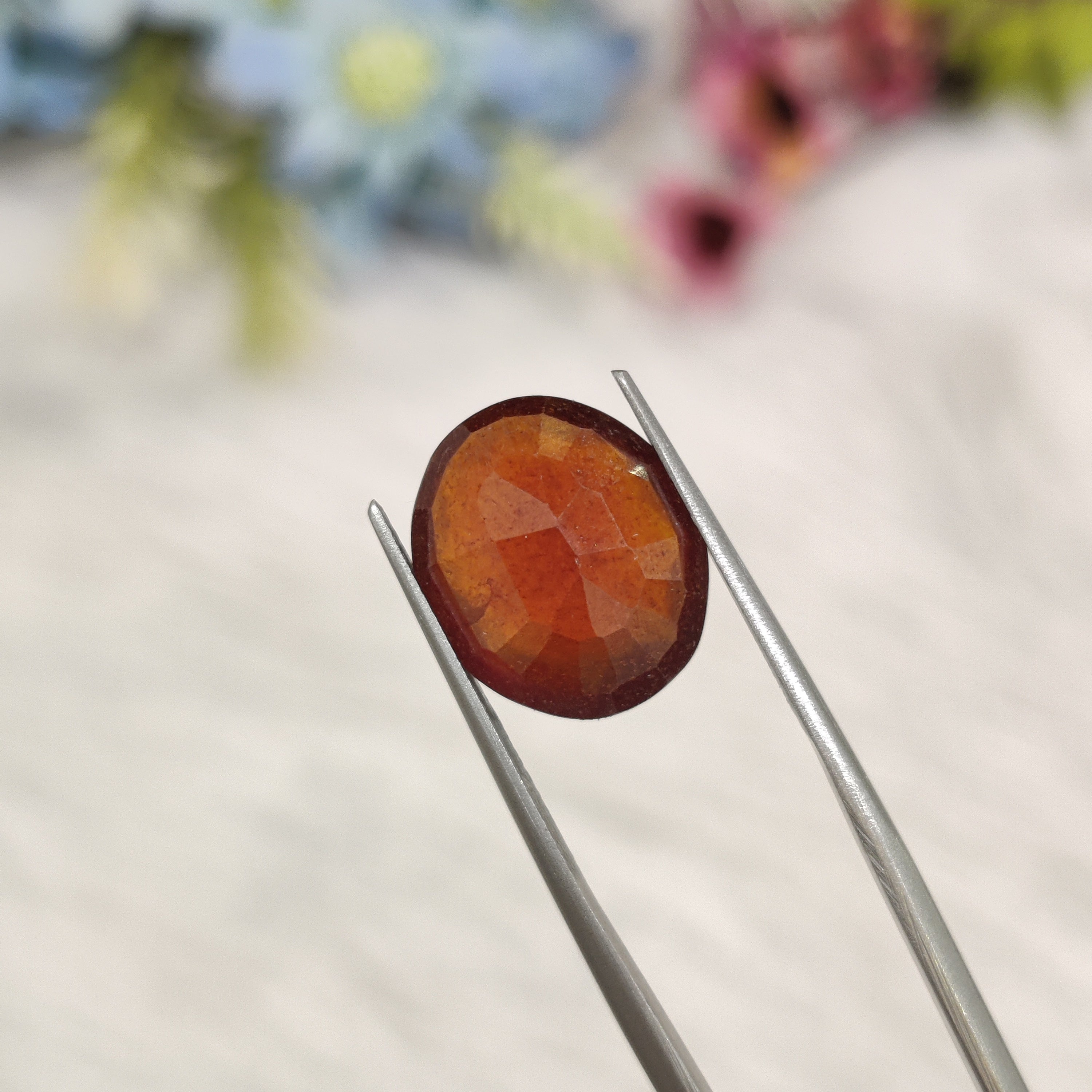 Hessonite Garnet  | HG 51 | 7.12 Carat