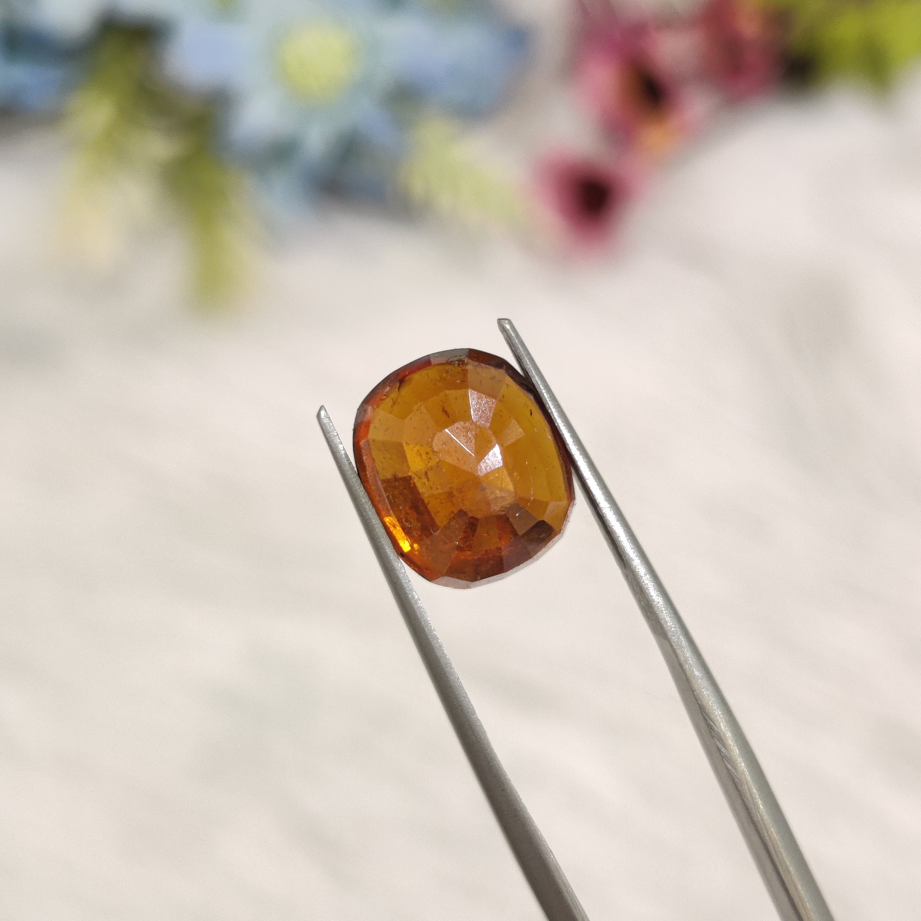Hessonite Garnet  | HG 27 | 7.19 Carat