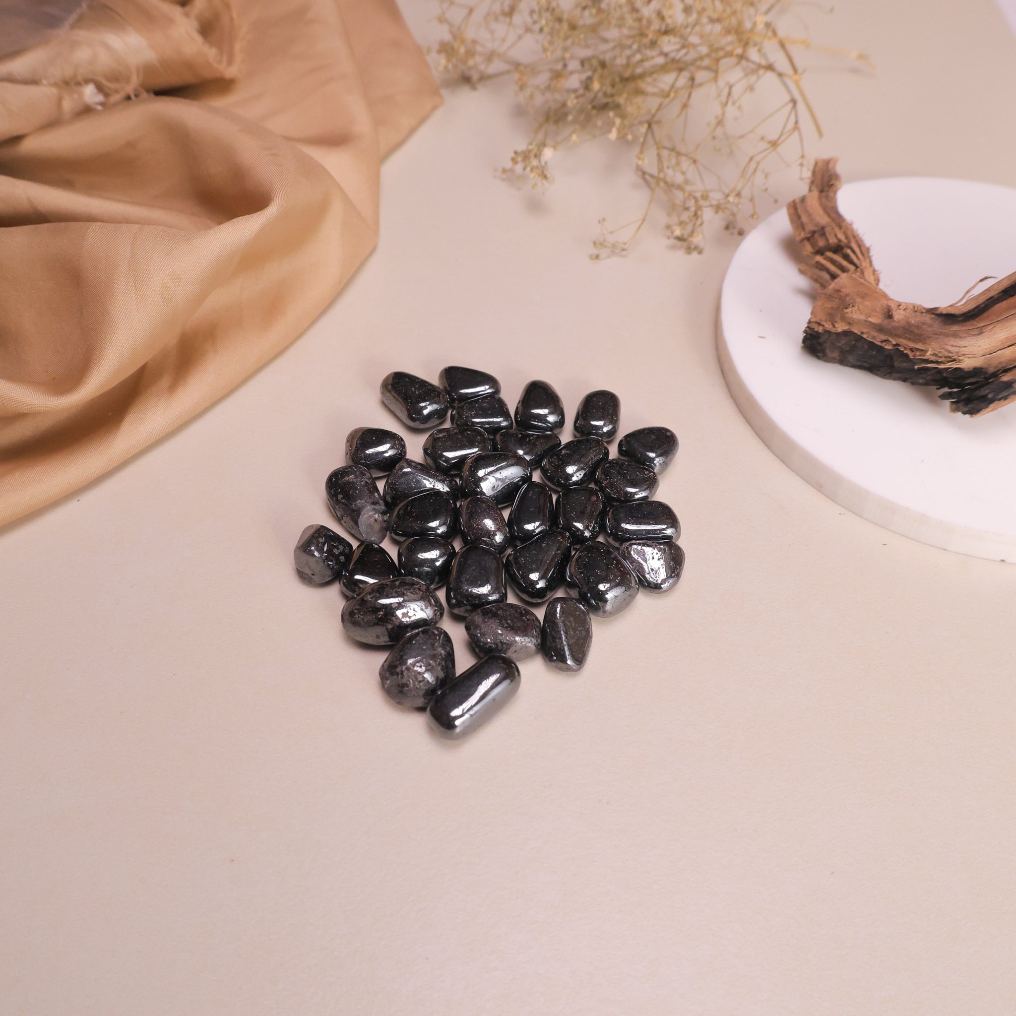NATURAL HEMATITE TUMBLE