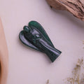 Natural Dark Green Aventurine Angel