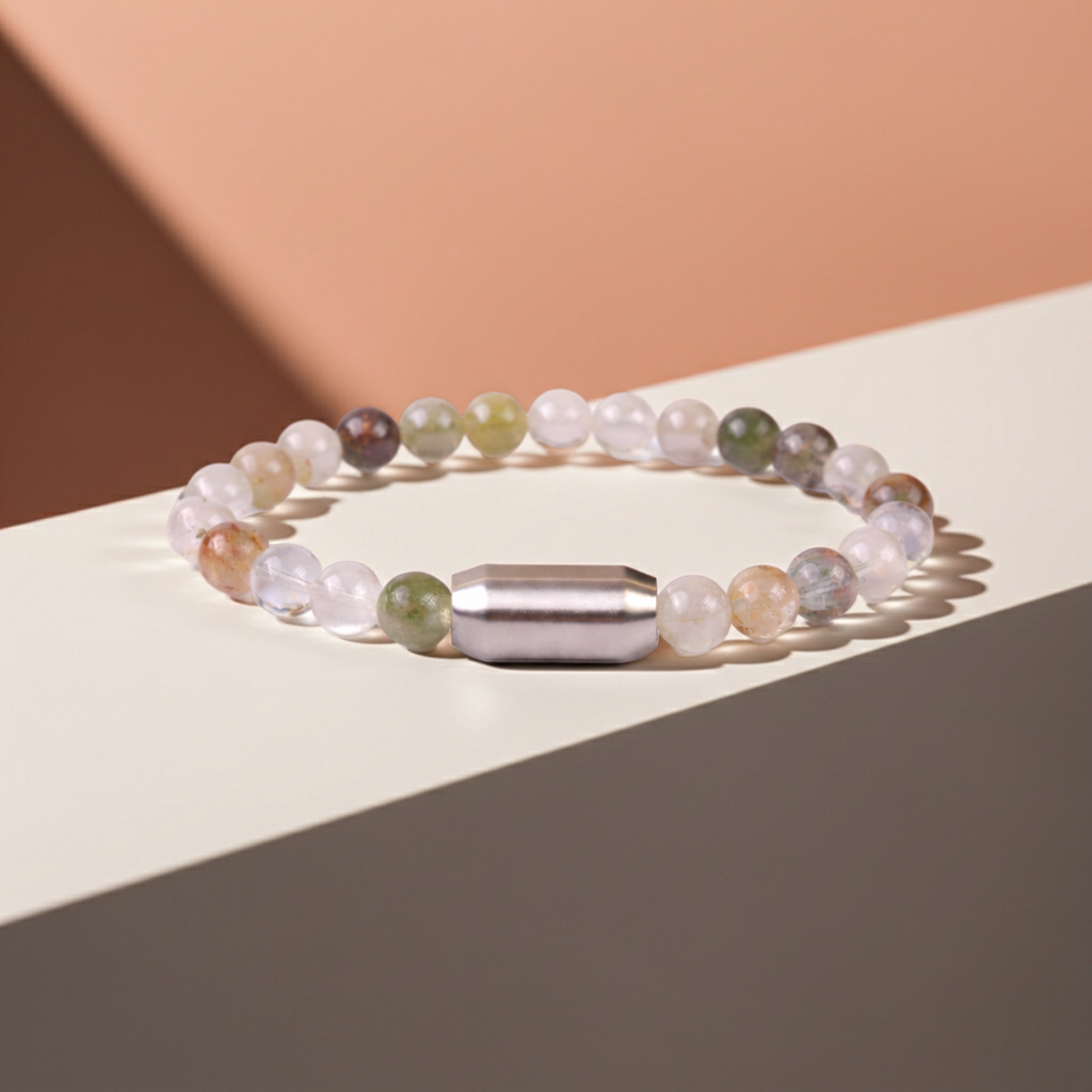 NATURAL GARDEN QUARTZ BRACELET