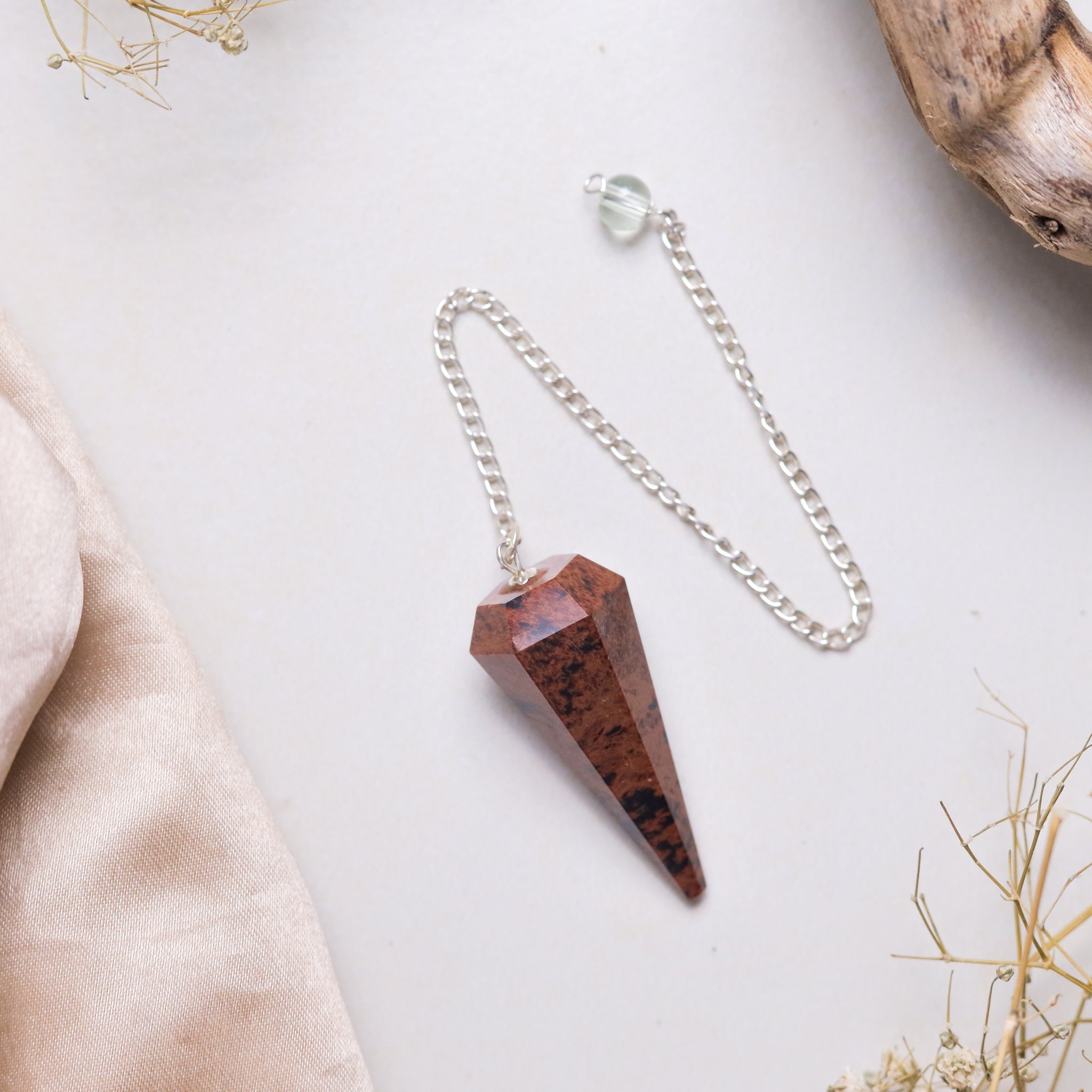 NATURAL CRYSTAL PENDULAM (2)