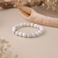 NATURAL HOWLITE BRACELET