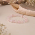 NATURAL ROSE QUARTZ BRACELET