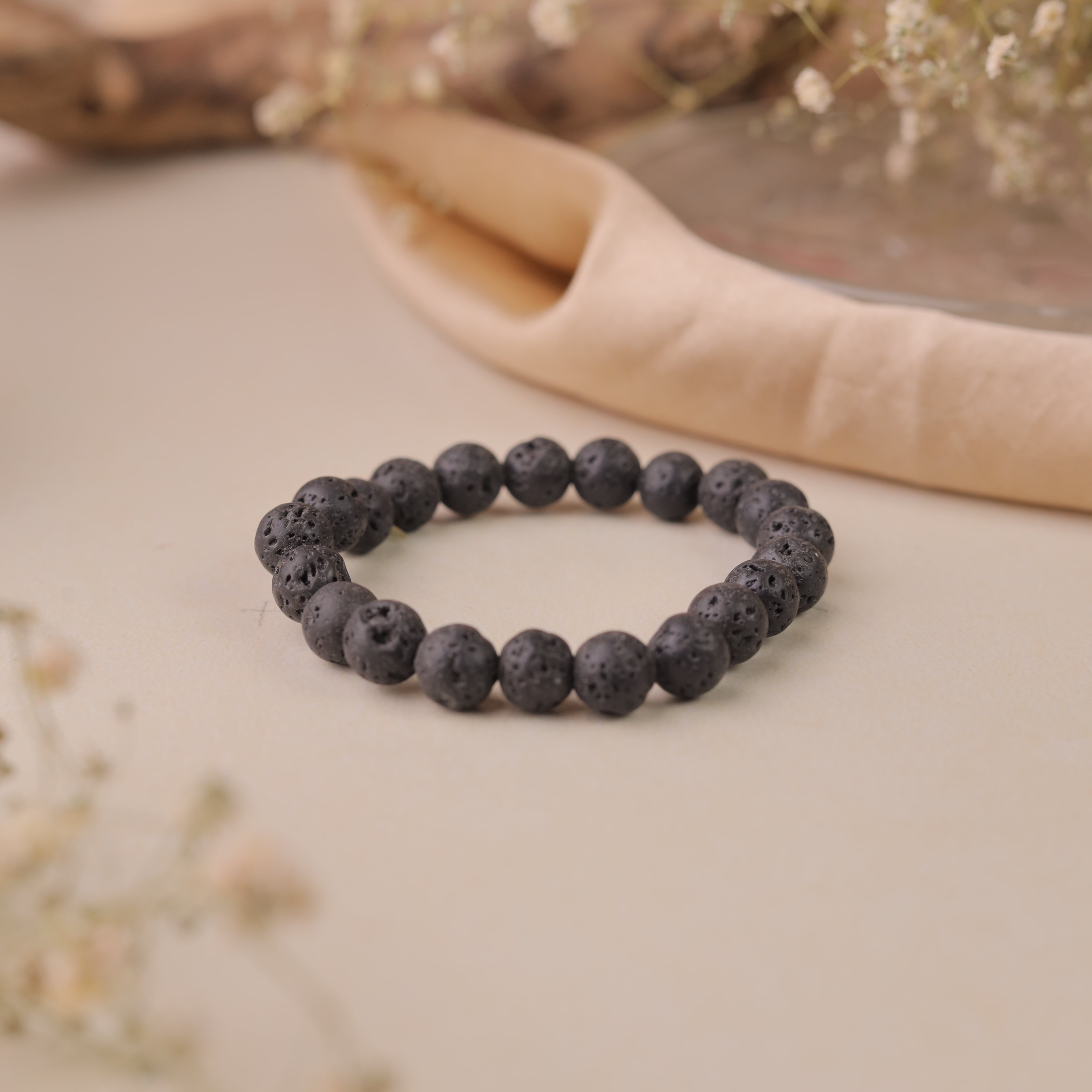 NATURAL LAVA BRACELET