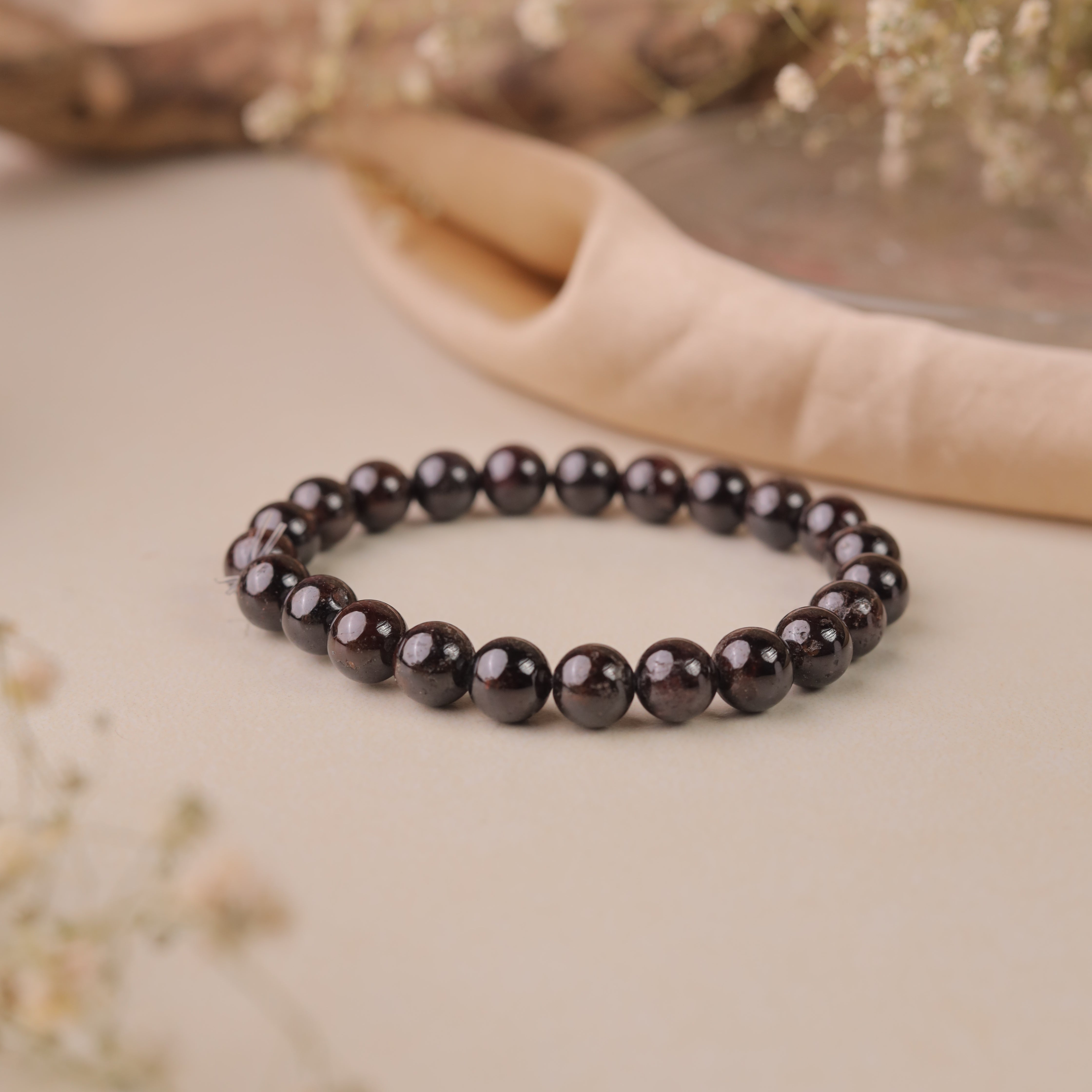 NATURAL GARNET BRACELET