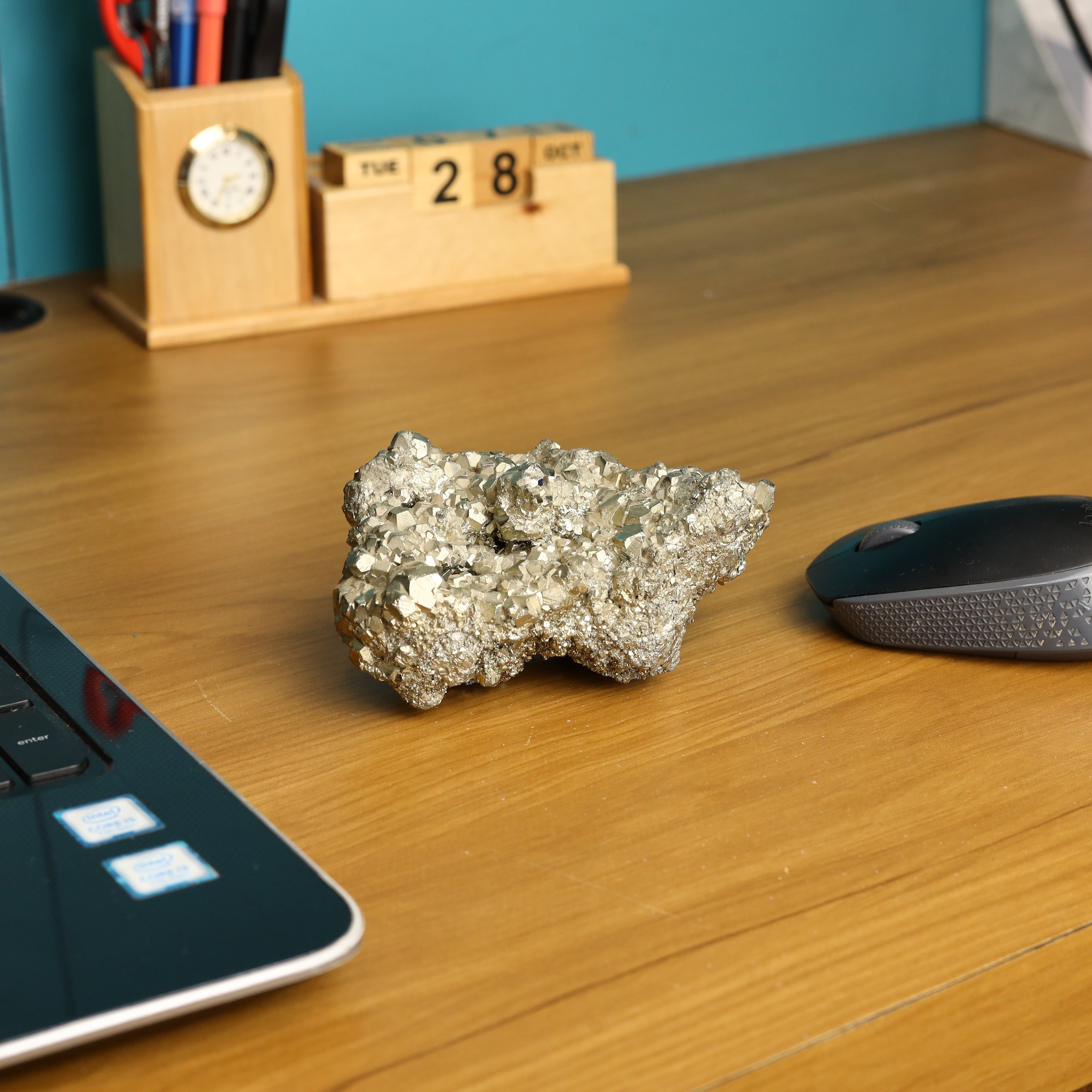 NATURAL PYRITE CLUSTER (776 GRAMS)