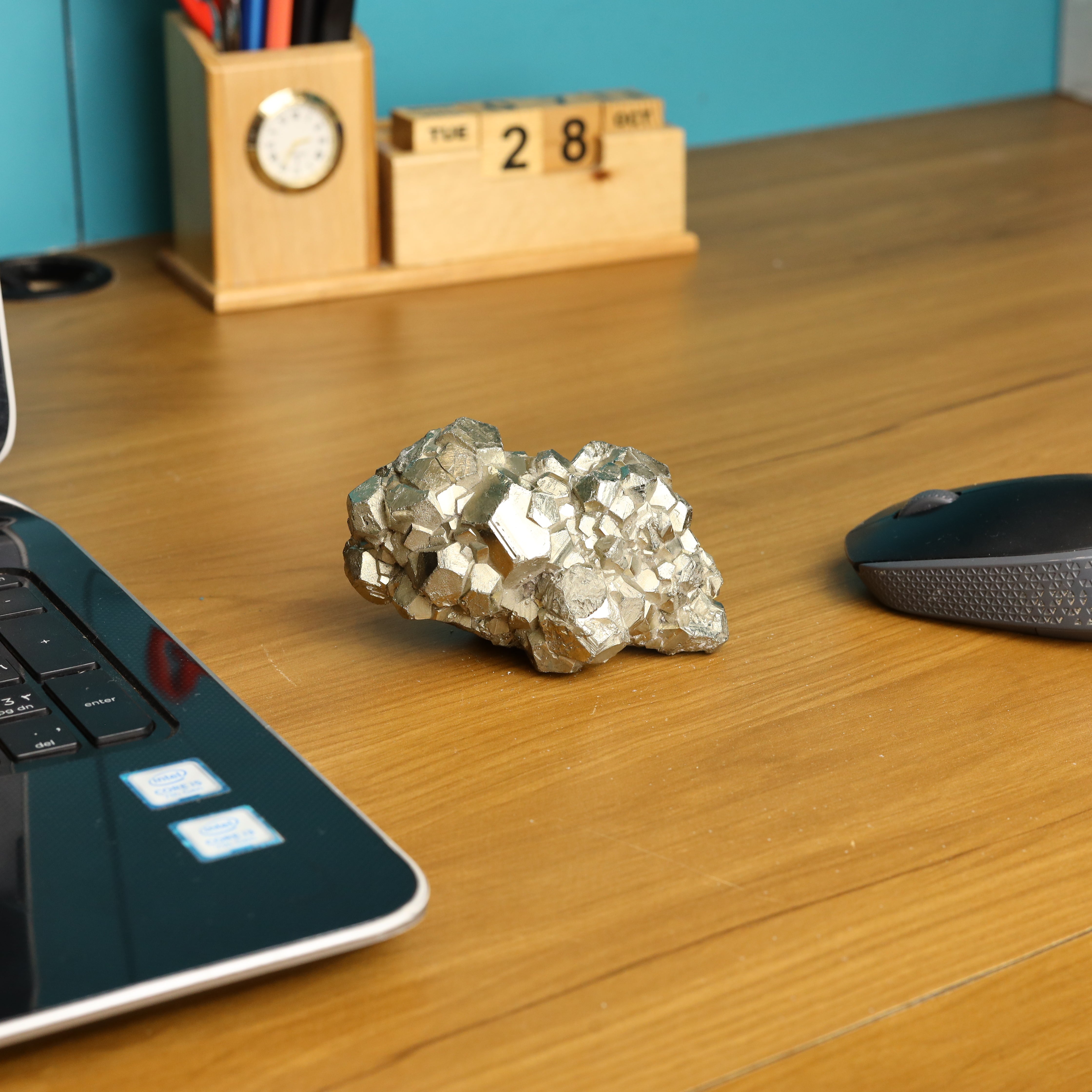 NATURAL PYRITE CLUSTER (499 GRAMS)