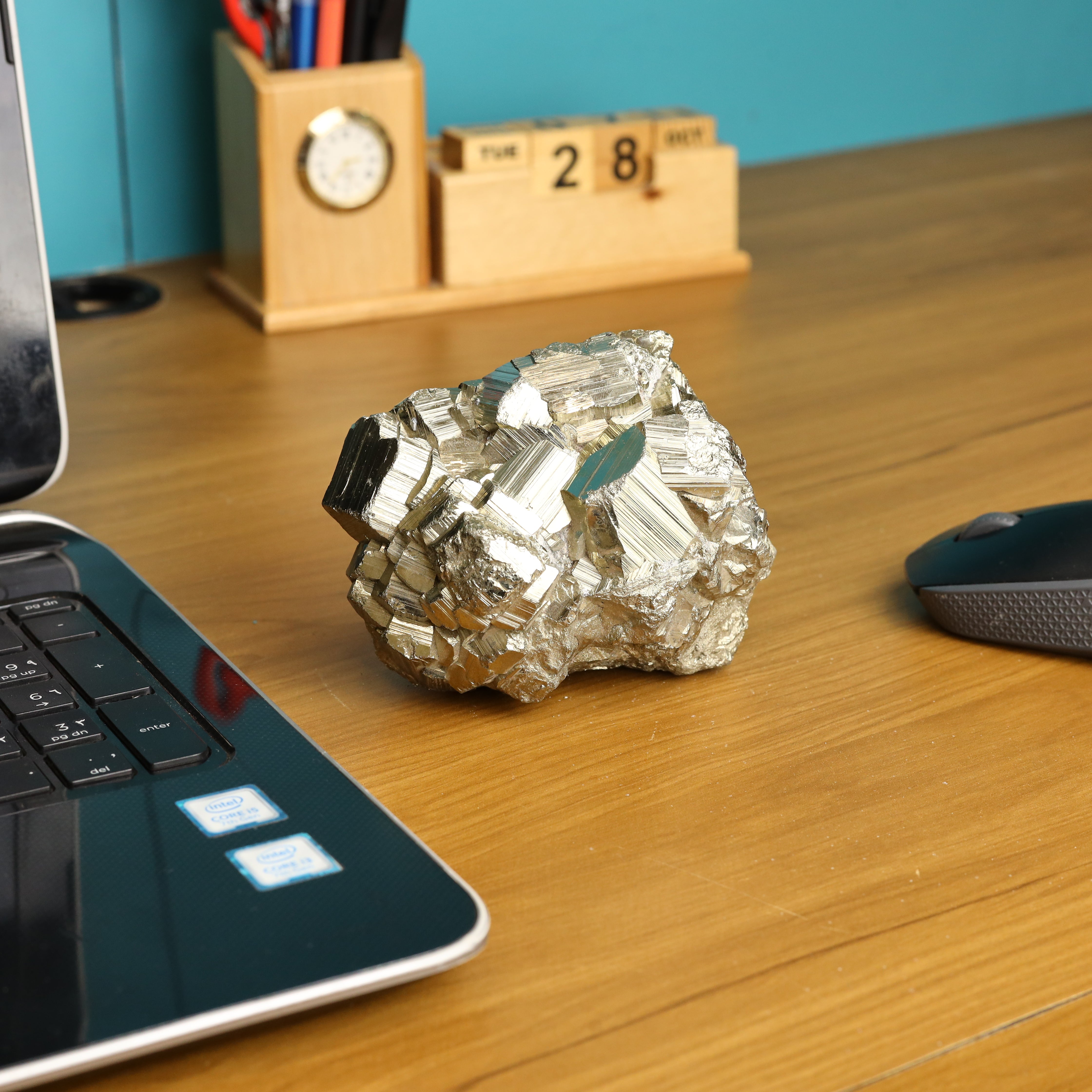 NATURAL PYRITE CLUSTER (1.398 GRAMS)