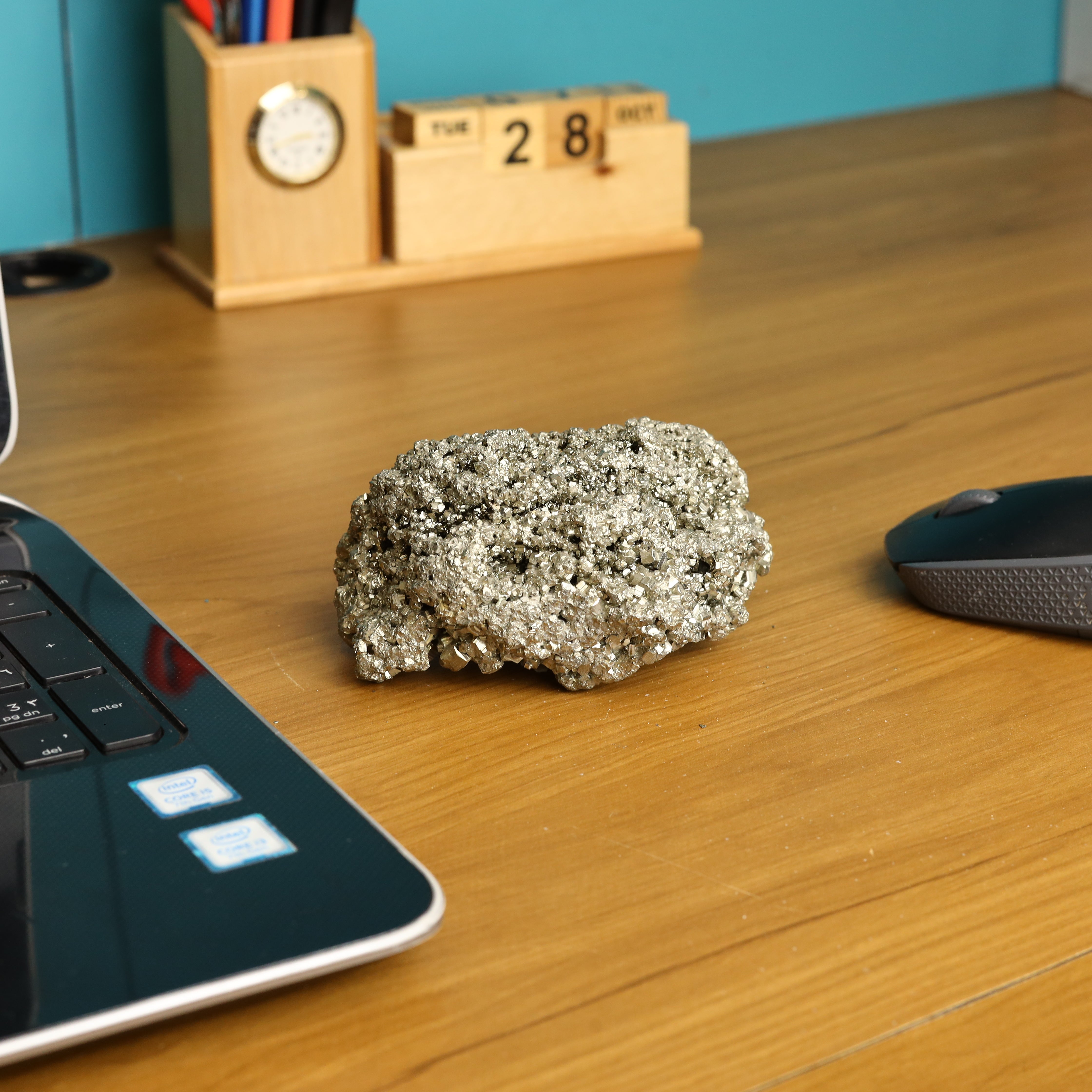 NATURAL PYRITE CLUSTER (717 GRAMS)