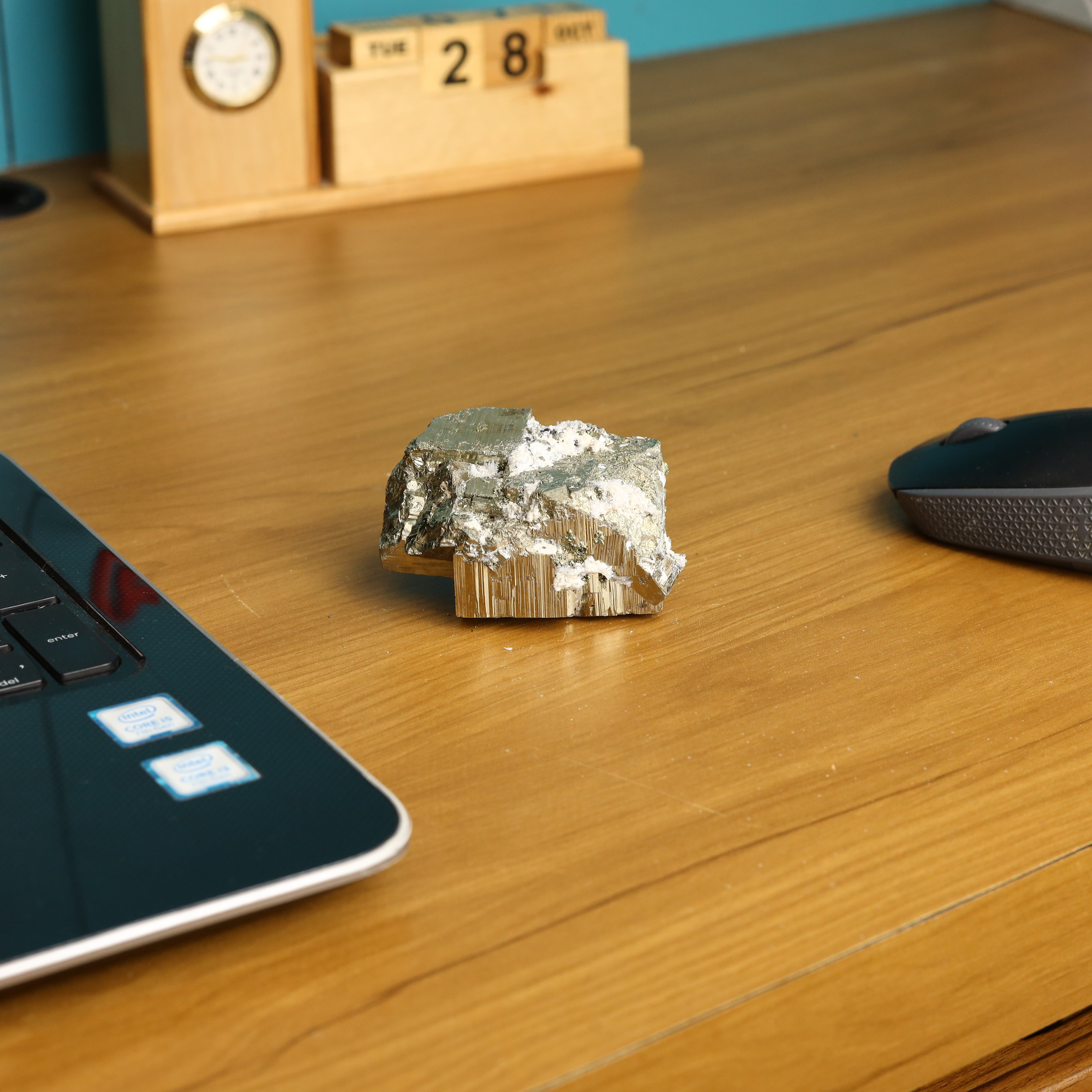 NATURAL PYRITE CLUSTER (350 GRAMS)