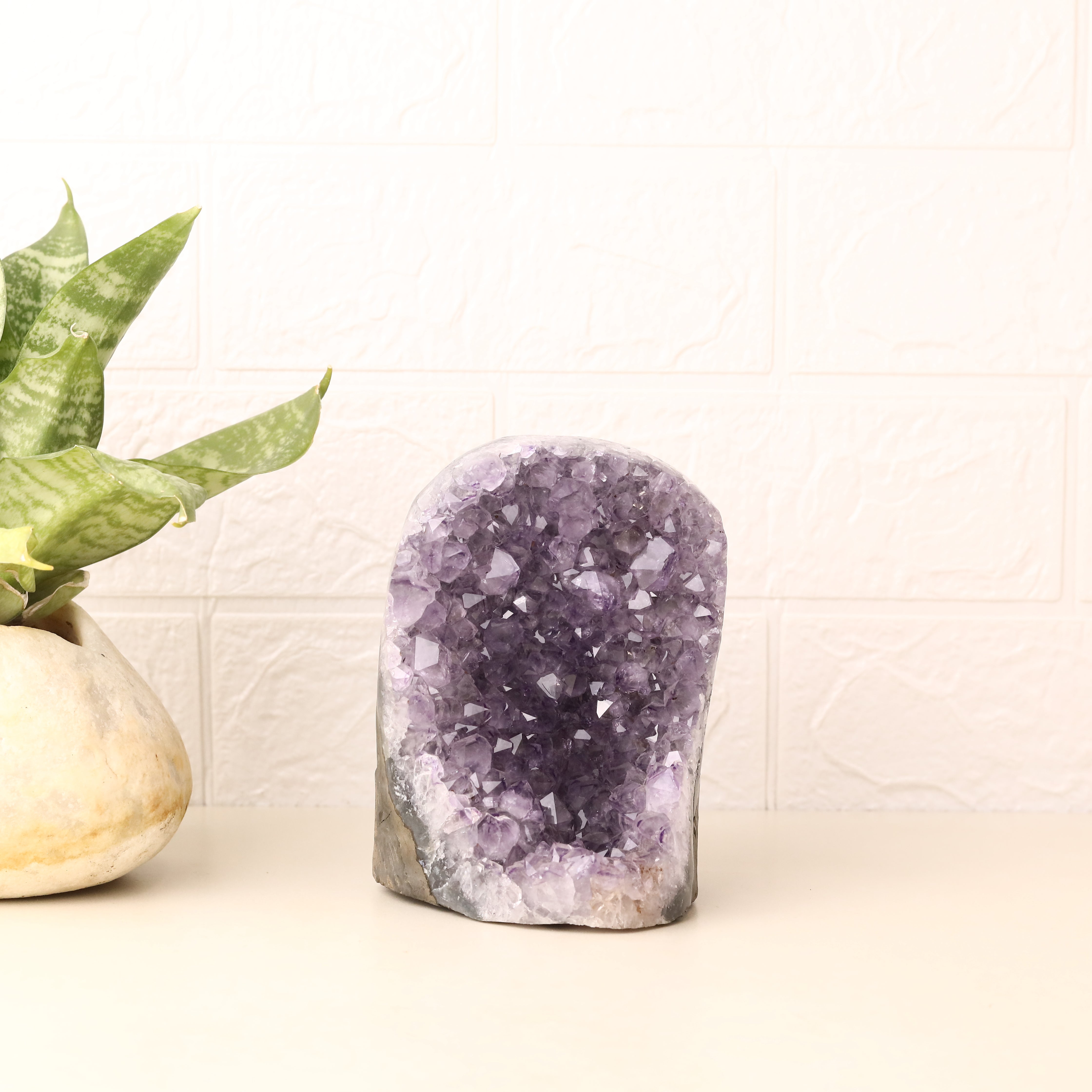 Amethyst Cluster Point Geode 1785g