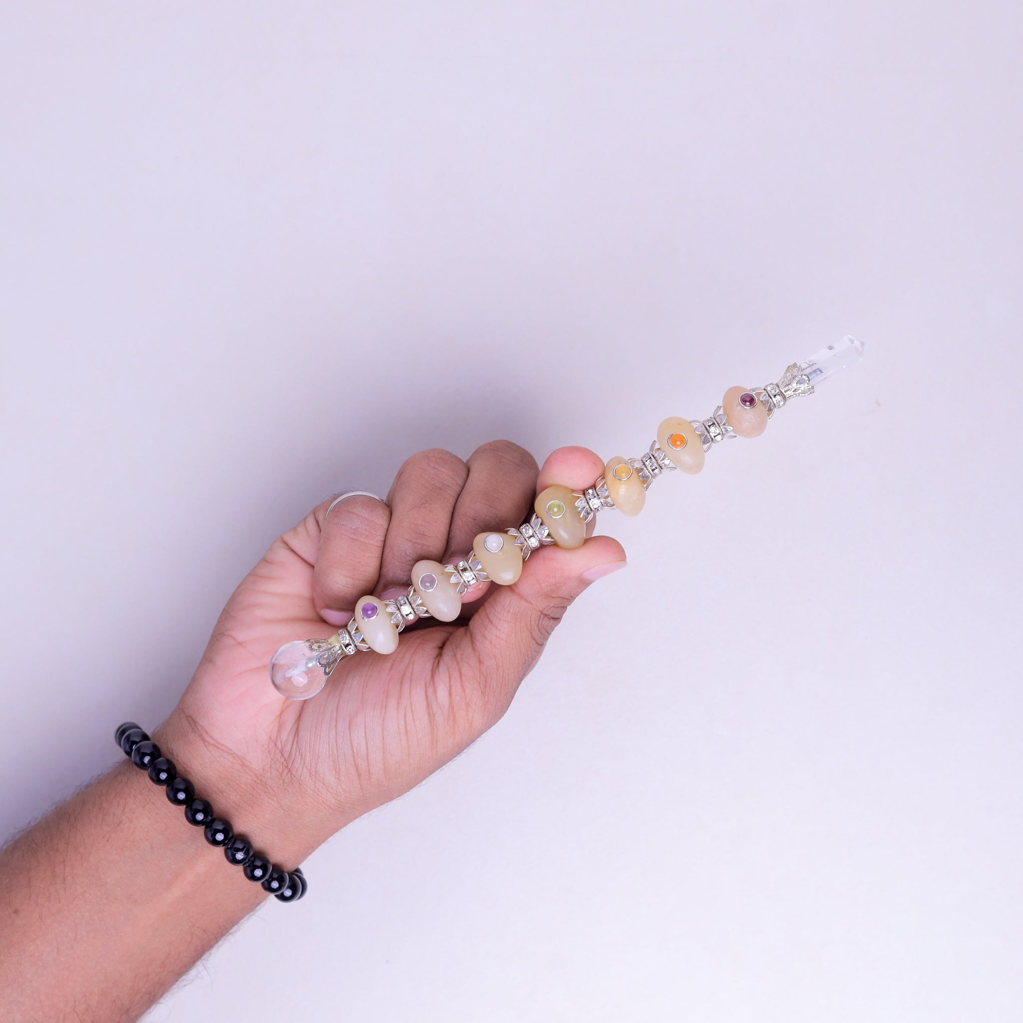 NATURAL CALCITE TUMBLE REIKI STICK