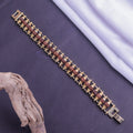 Rudraksha Gold Coated Bracelet