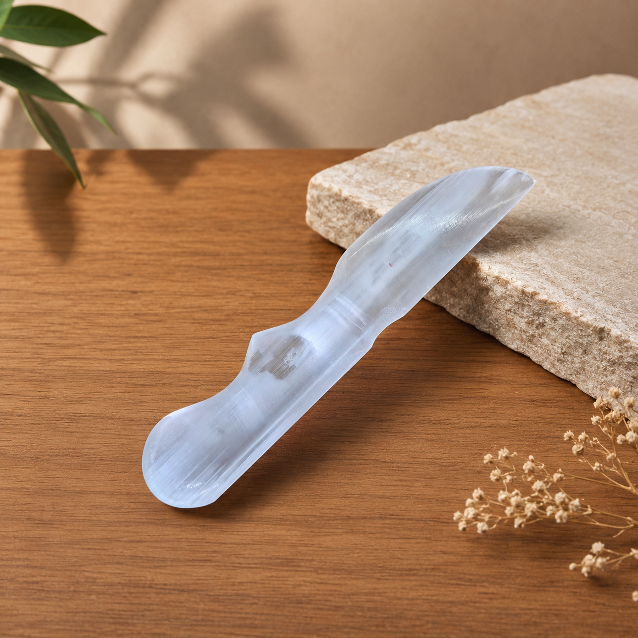 Selenite Knife
