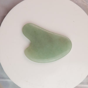 Natural Green Aventurine Gua Sha – Luck Stone Face Massage Tool