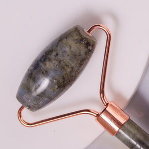 Natural Labradorite Face Roller Second View – Certified Crystal