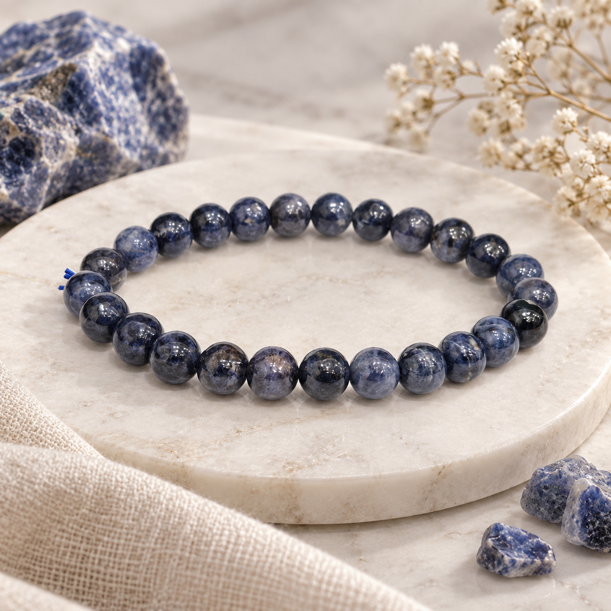 NATURAL BLUE SAPPHIRE BRACELET