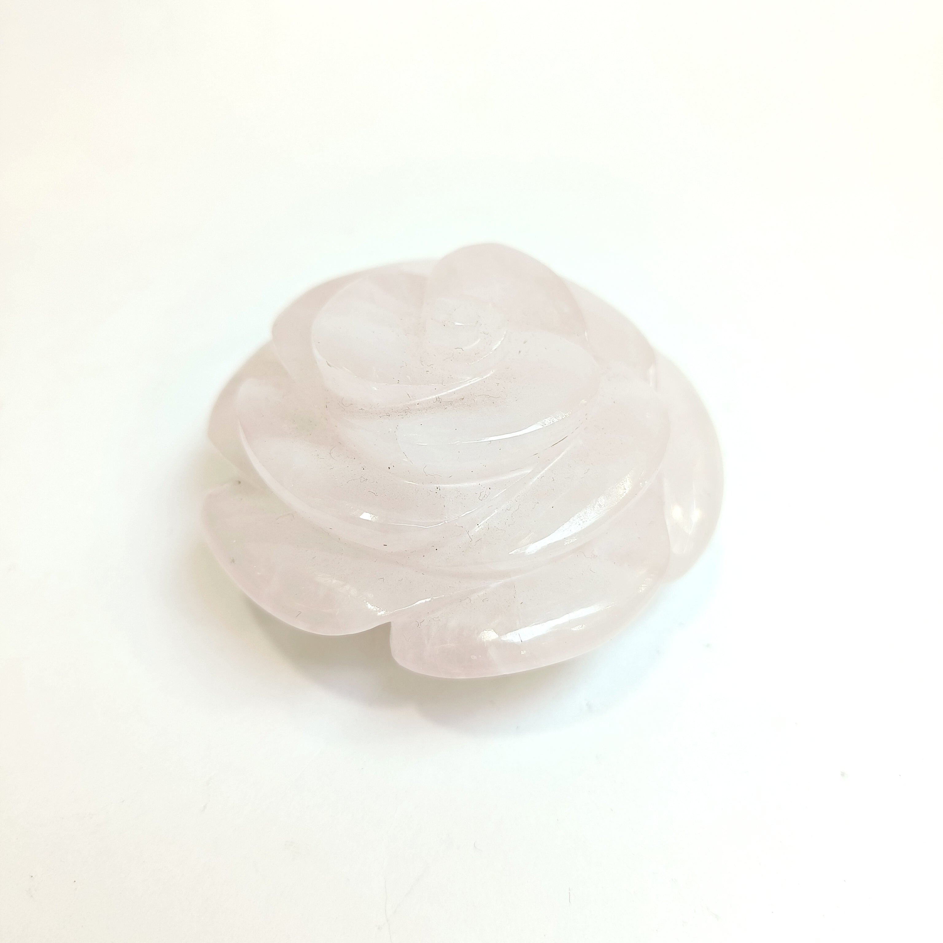 Natural Rose Quartz (Rose Carving) 145g