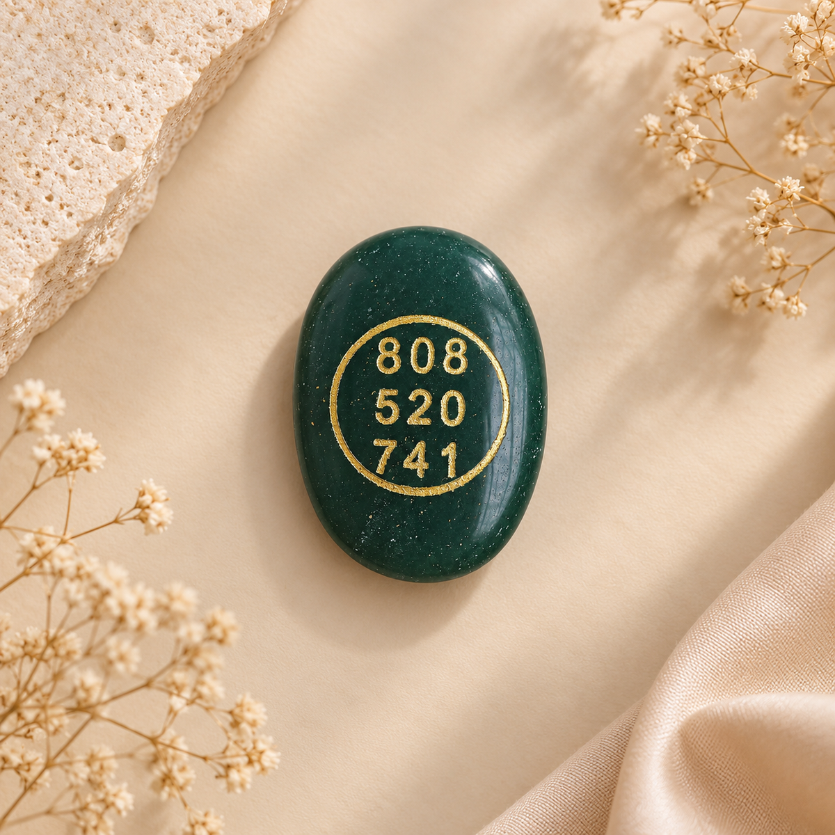 Natural Crystal Zibu Coins — Sacred Angelic Symbols for Love & Financial Abundance