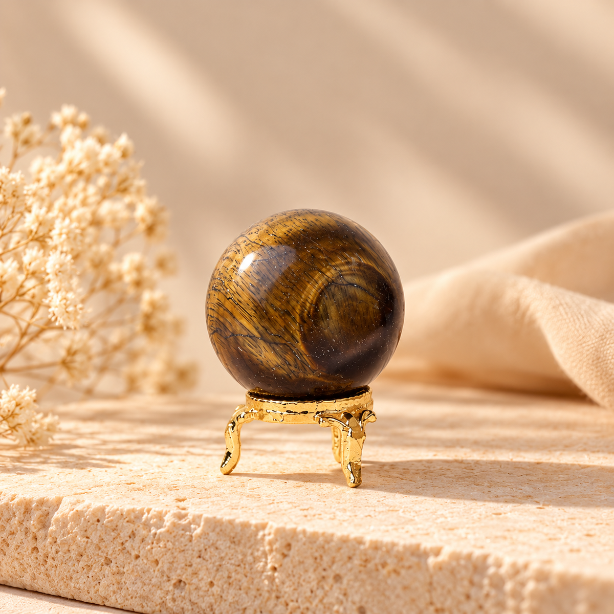 Natural Crystal Spheres — 360° Energy for Your Home, Office & Sacred Space