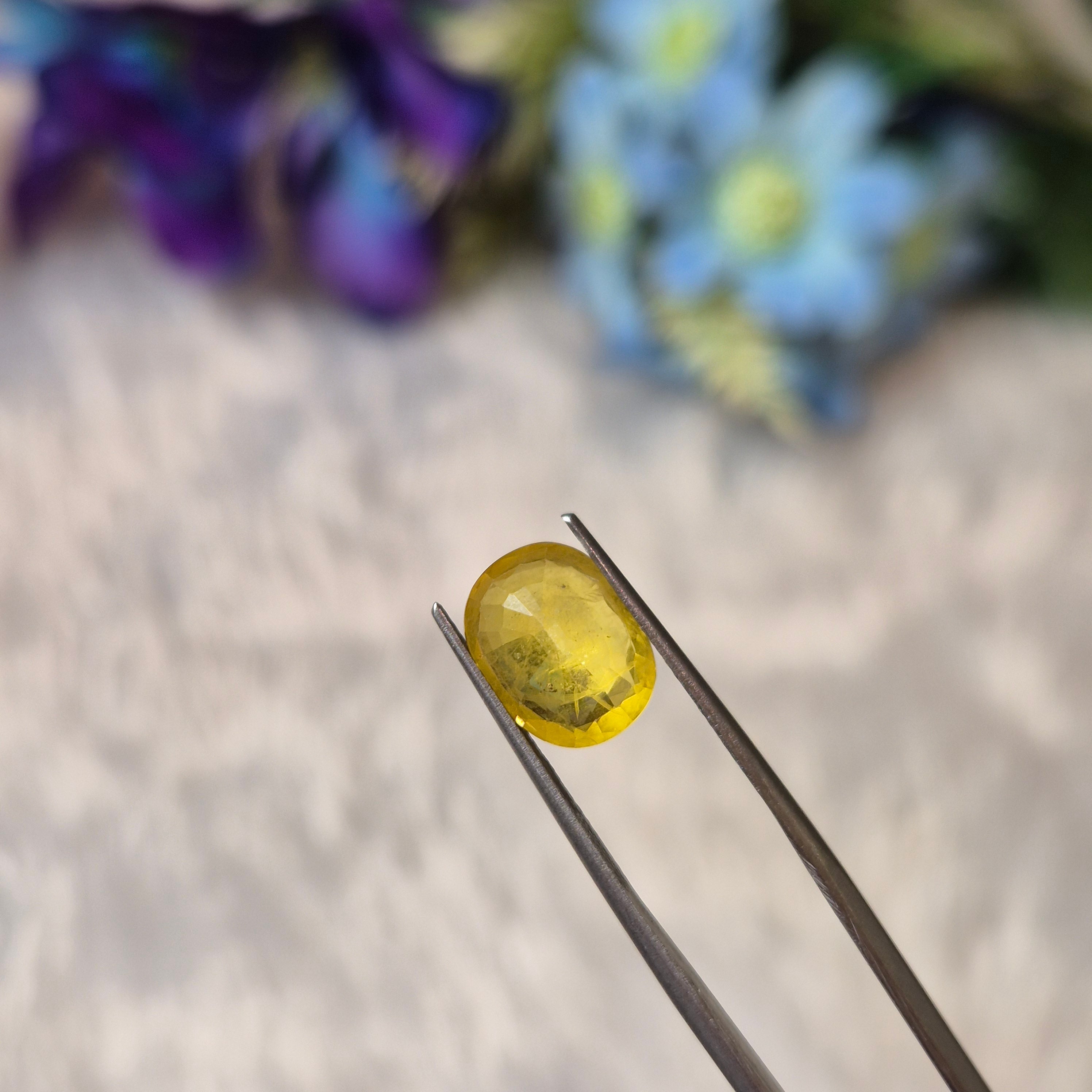 Yellow Sapphire | YS 293 | 3.92 Carat