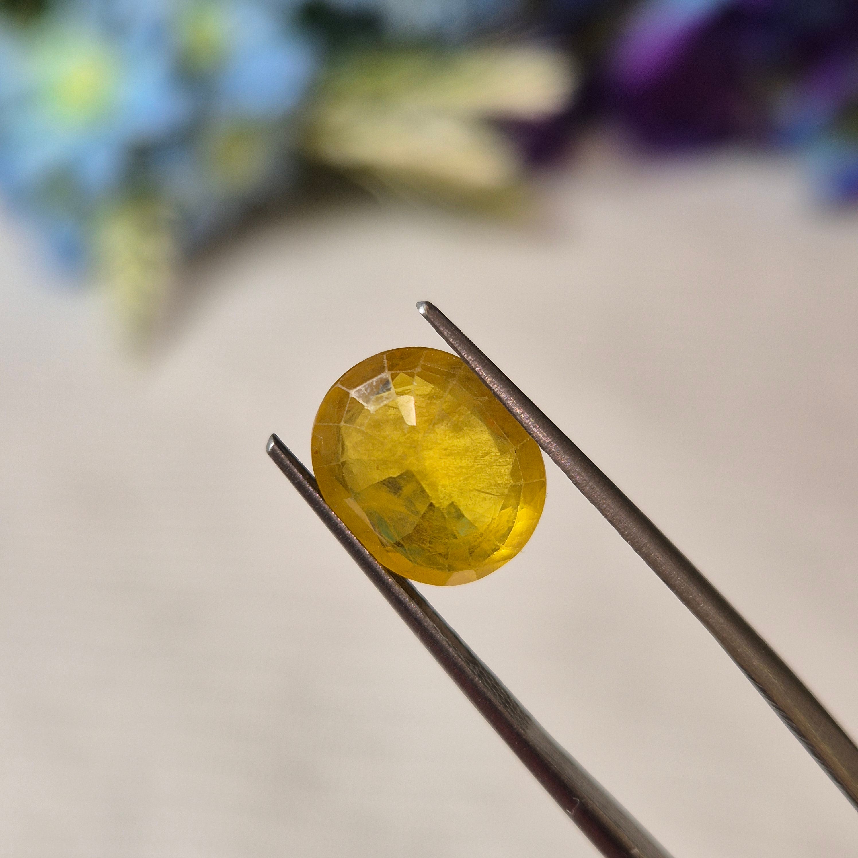 Yellow Sapphire | YS 290 | 4.24 Carat