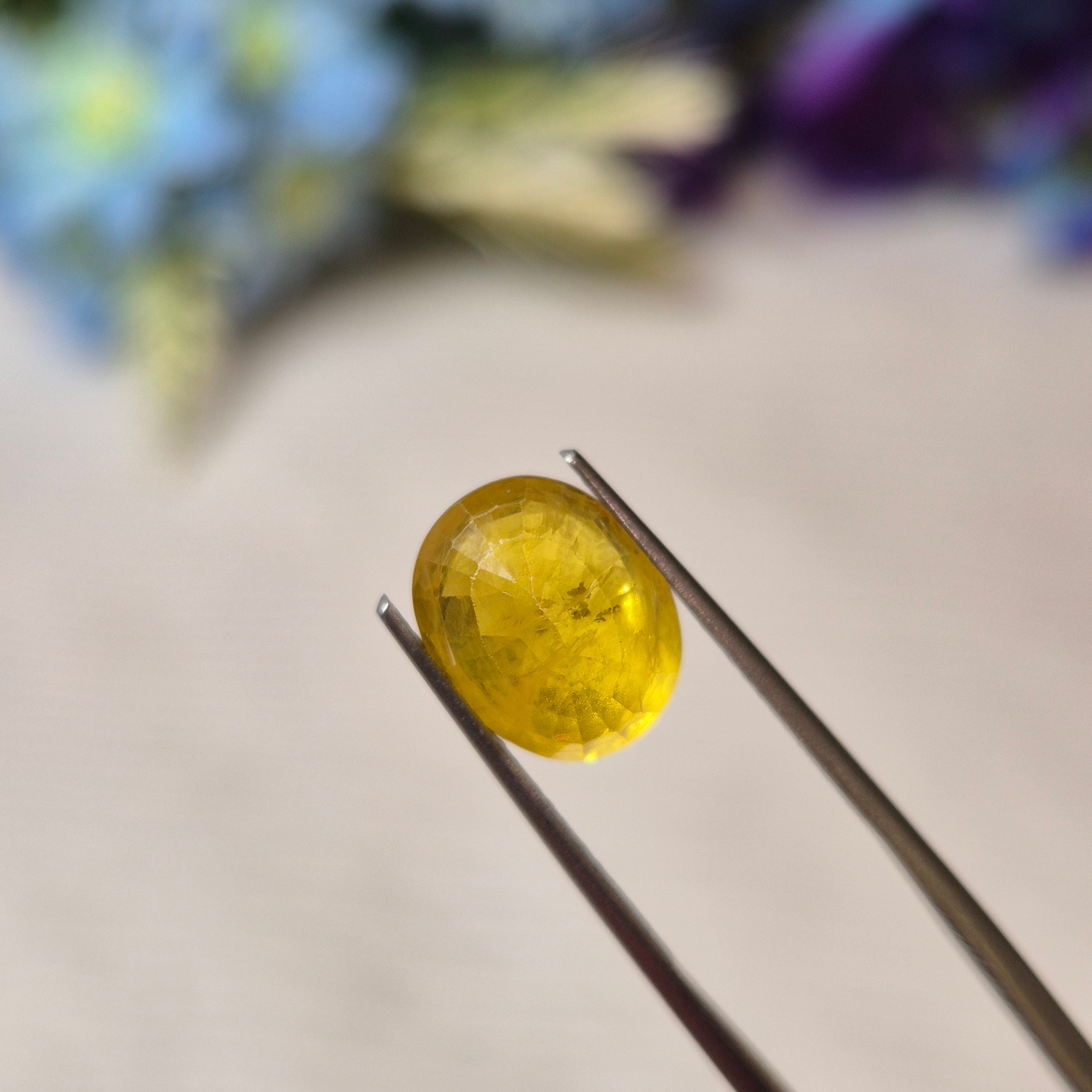 Yellow Sapphire | YS 289 | 5.17 Carat
