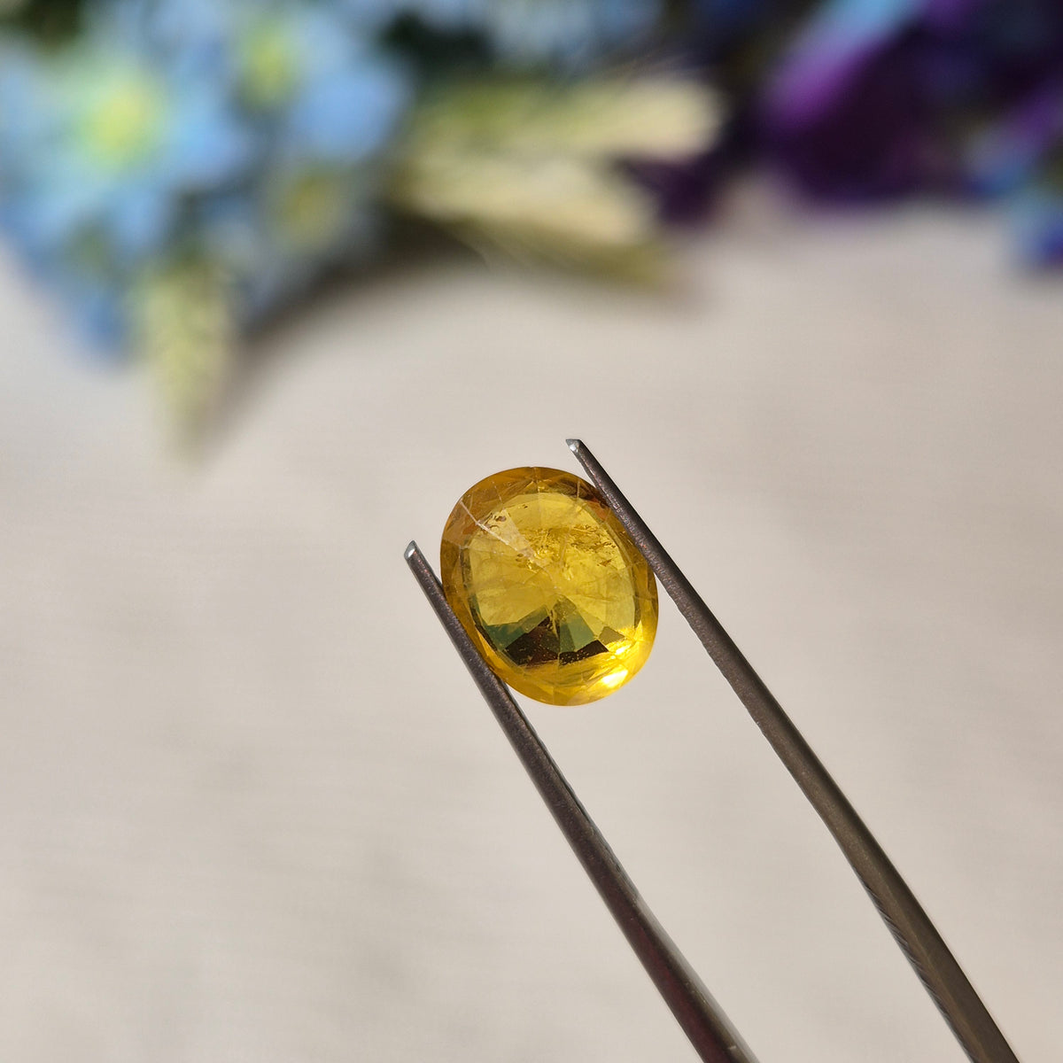 Natural Yellow Sapphire (Pukhraj) | YS 288 | 3.48 Carat | Certified