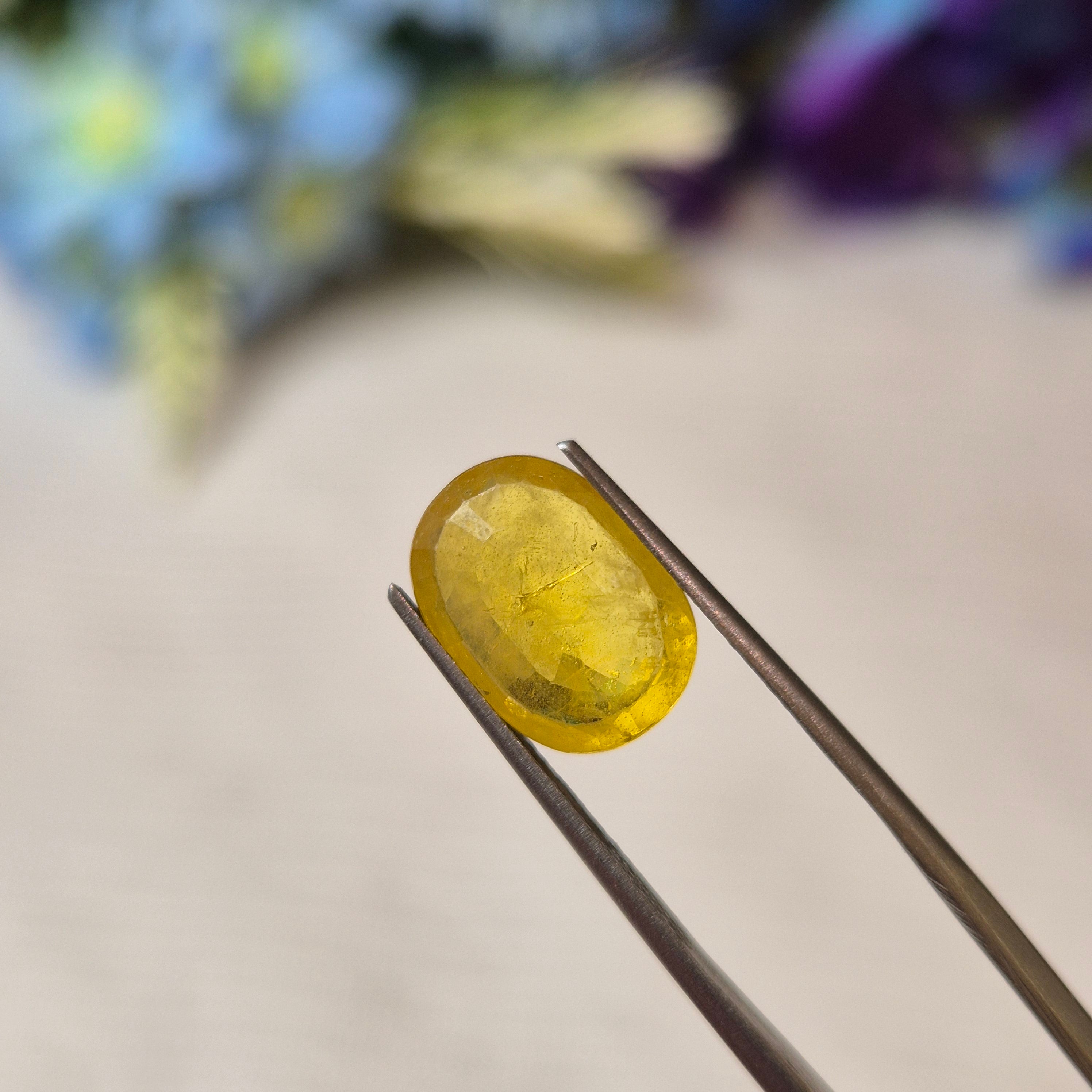 Yellow Sapphire | YS 287 | 4.17 Carat