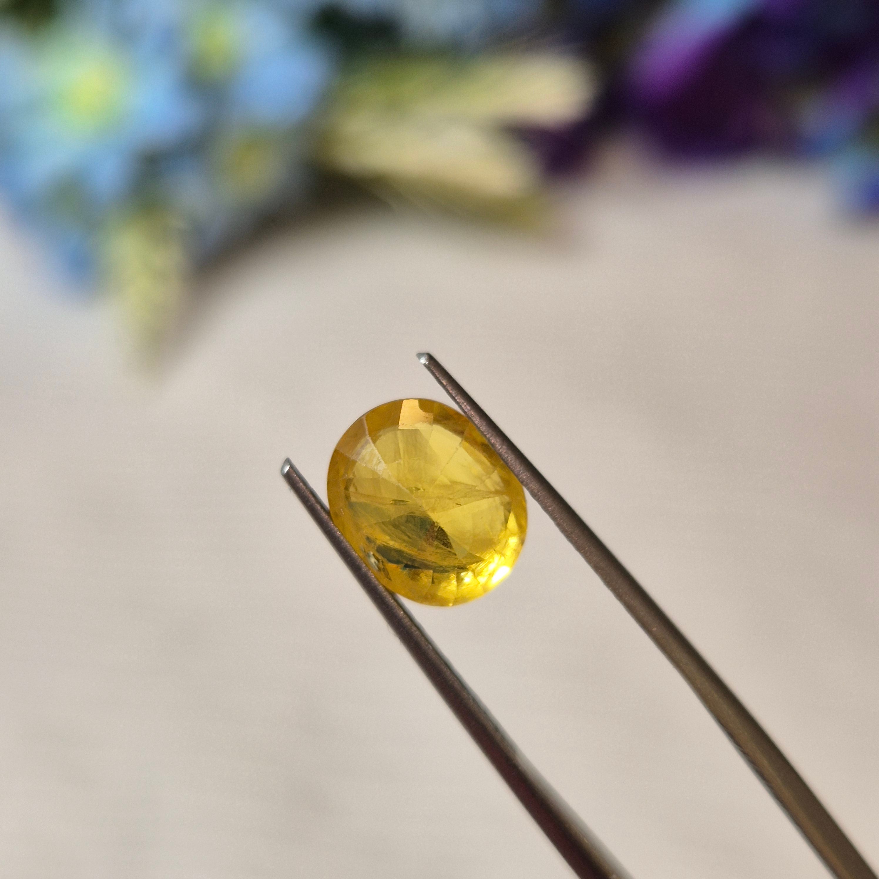 Yellow Sapphire | YS 286 | 3.64 Carat