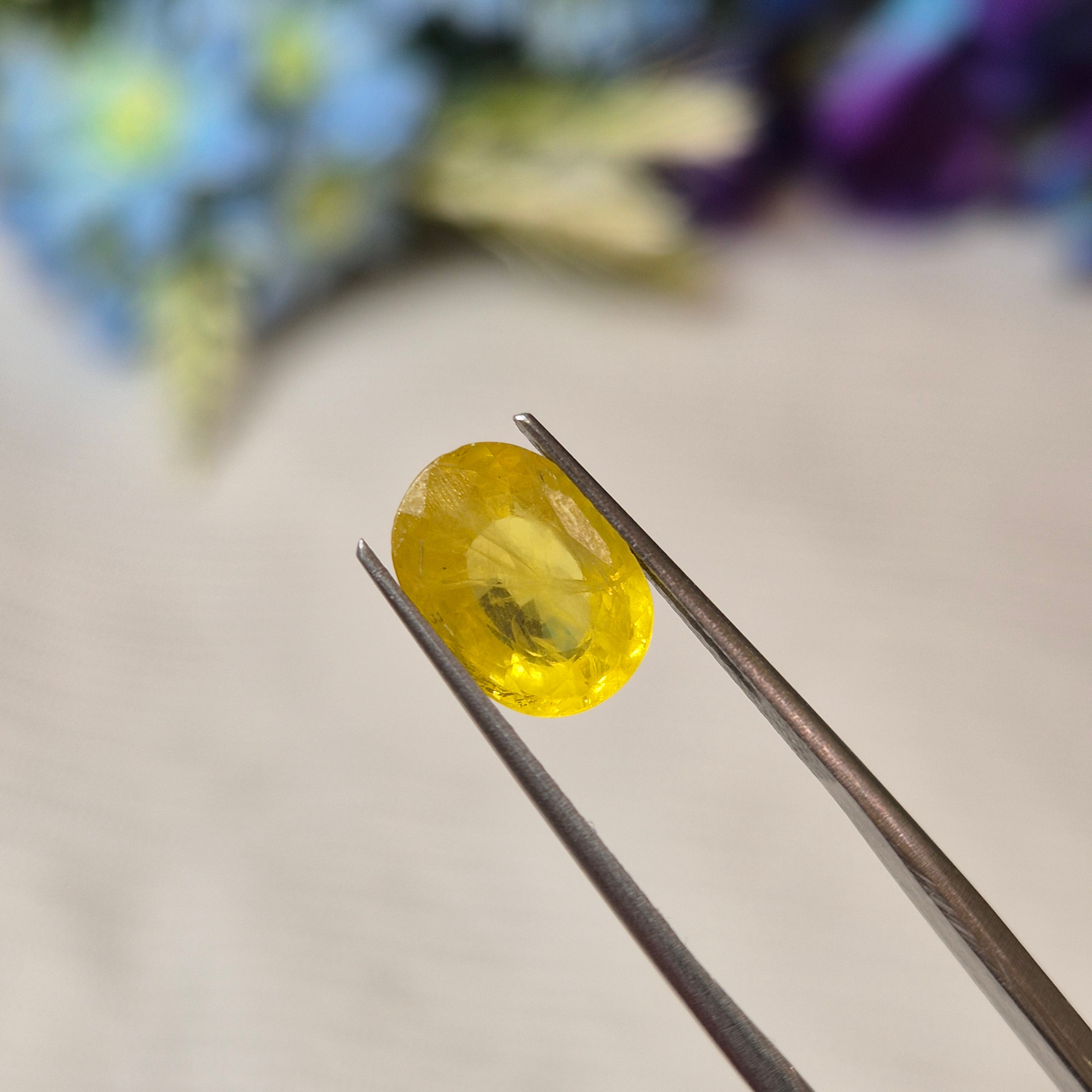 Yellow Sapphire | YS 283 | 3.12 Carat