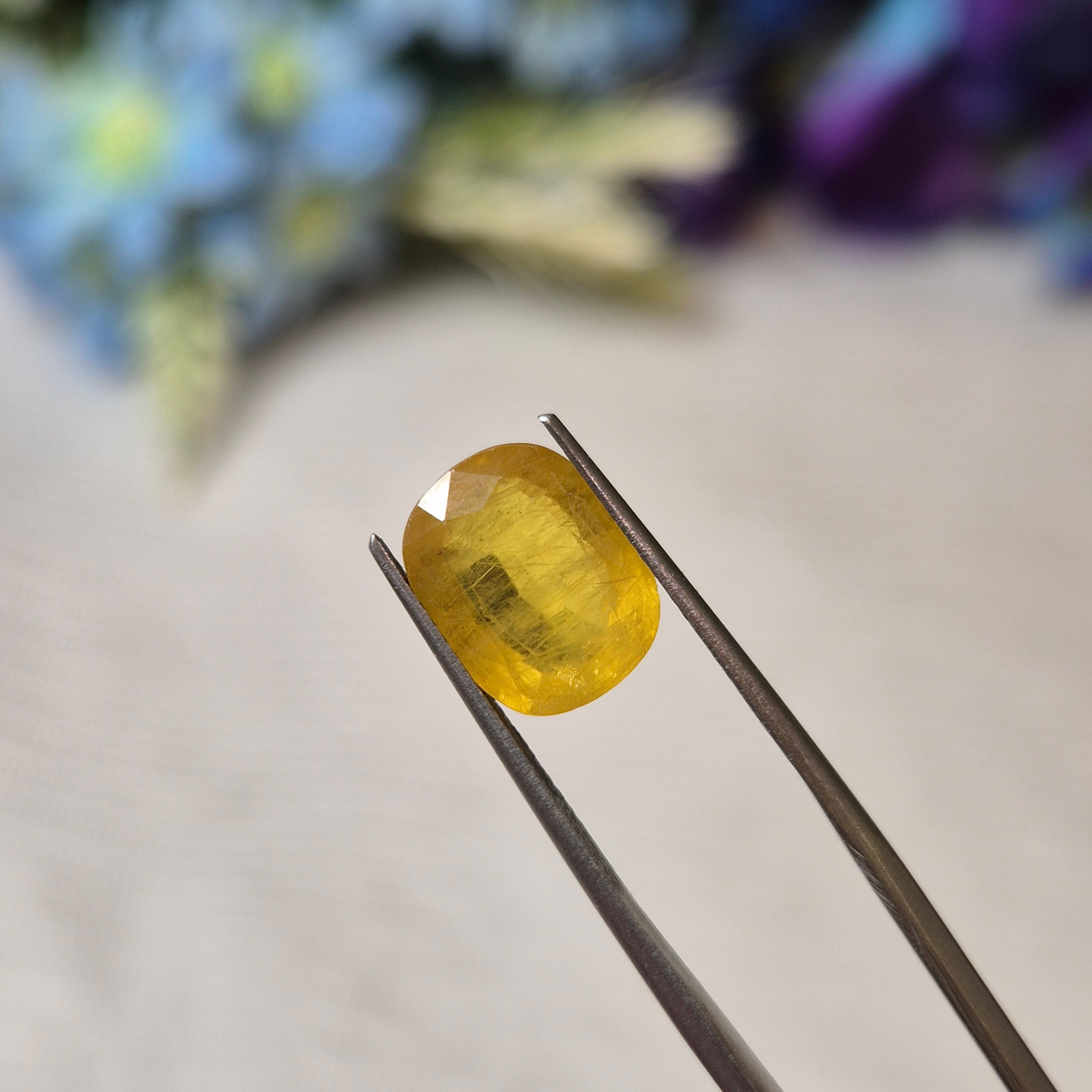 Yellow Sapphire | YS 282 | 4.86 Carat