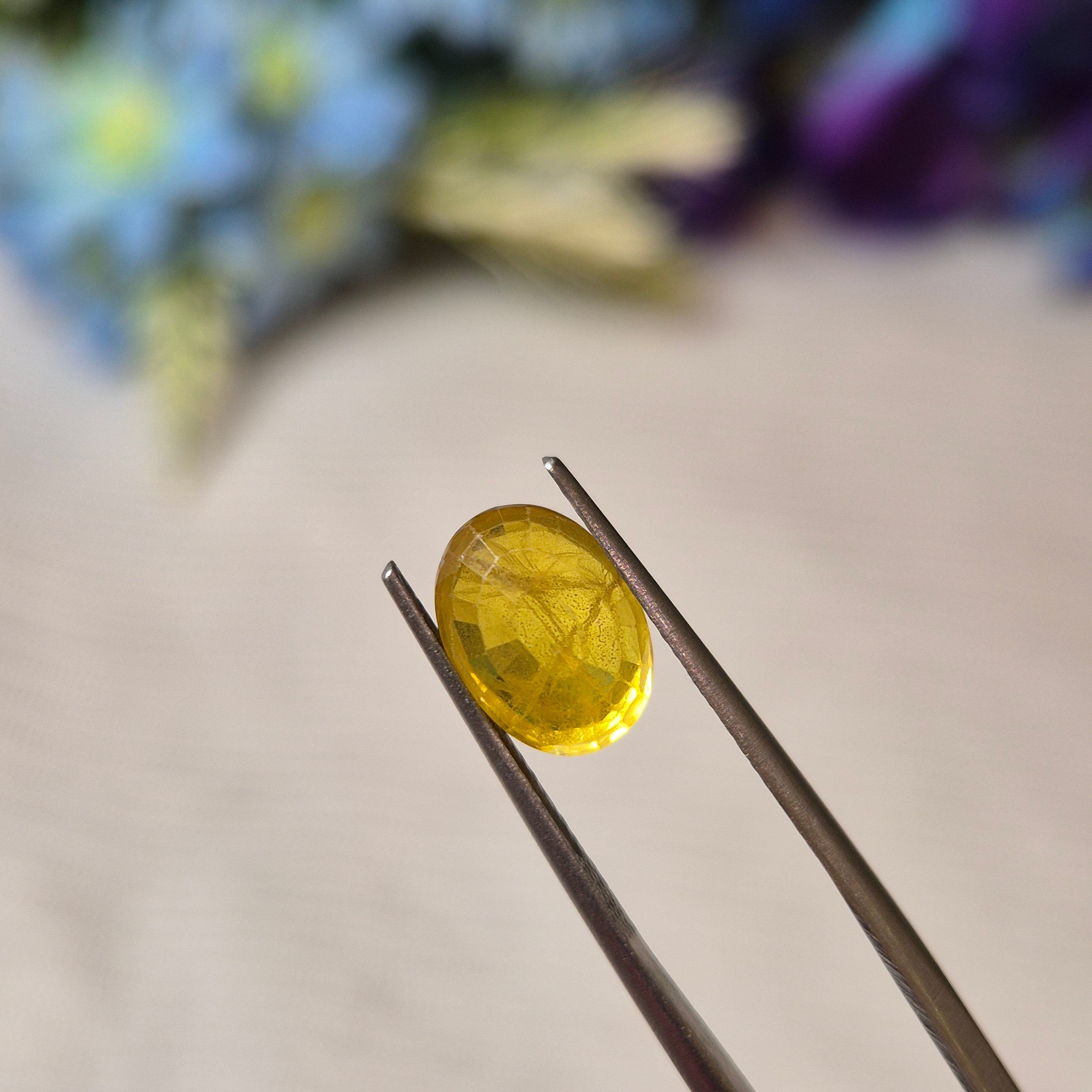 Yellow Sapphire | YS 281 | 4.14 Carat