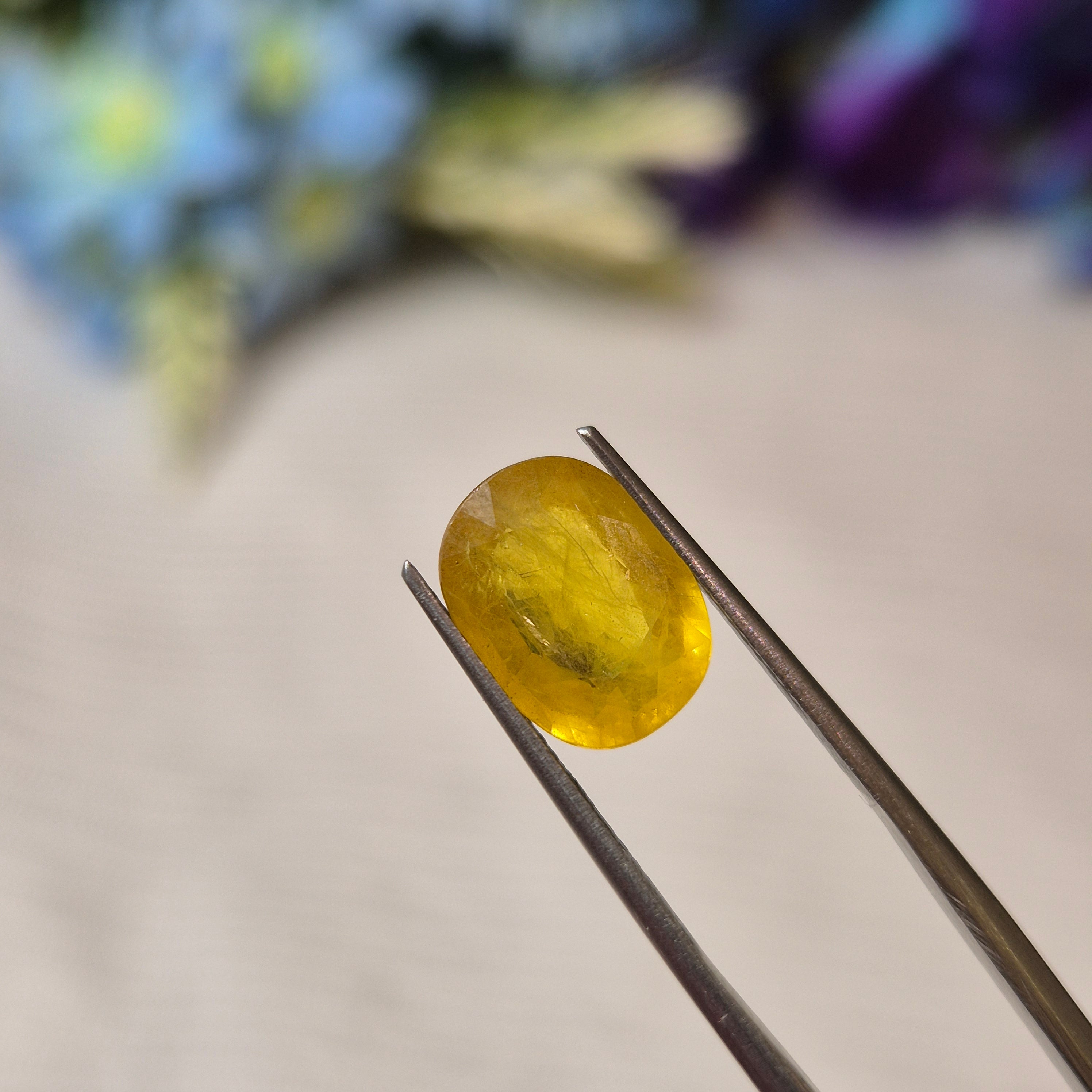 Yellow Sapphire | YS 277 | 3.79 Carat