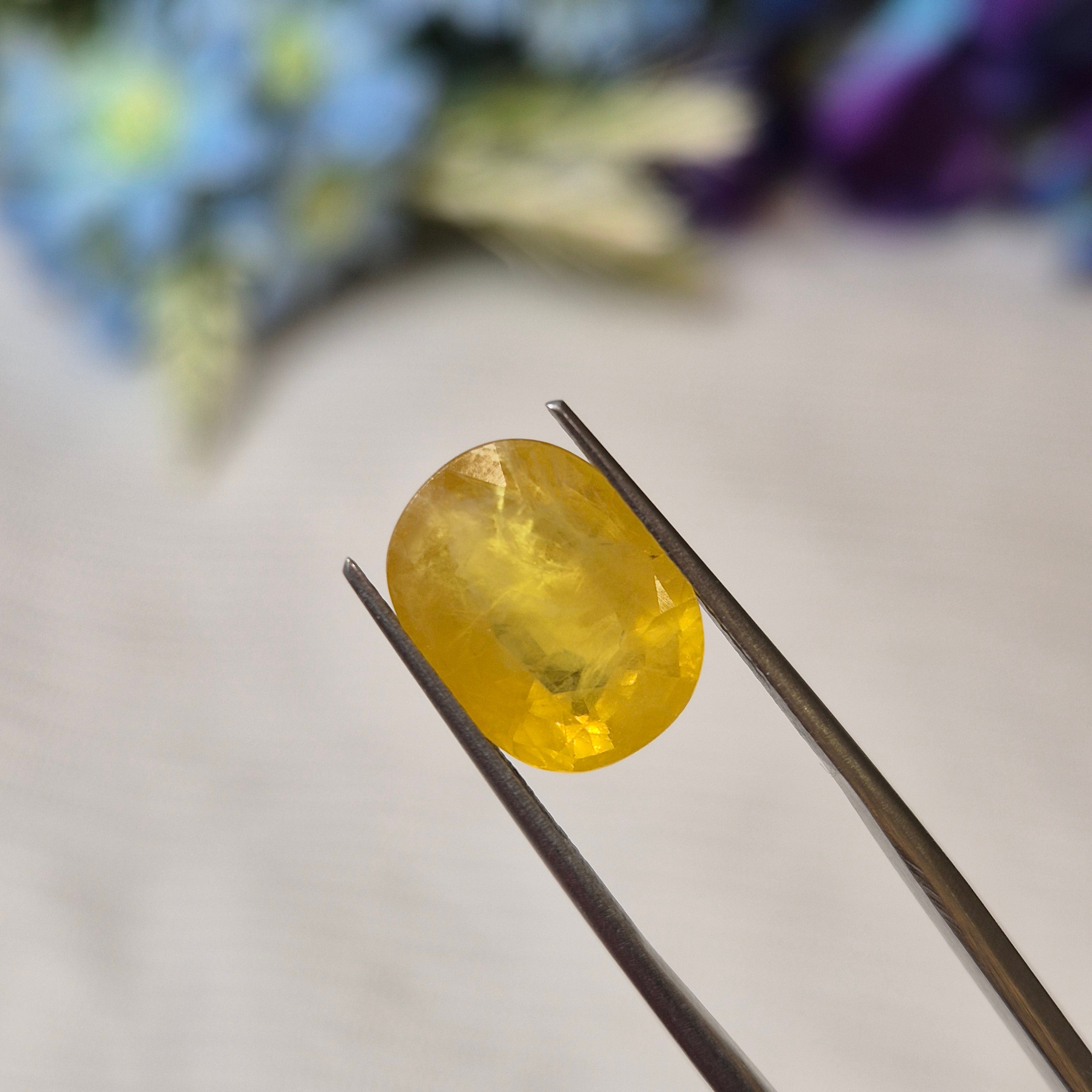 Yellow Sapphire | YS 276 | 6.75 Carat