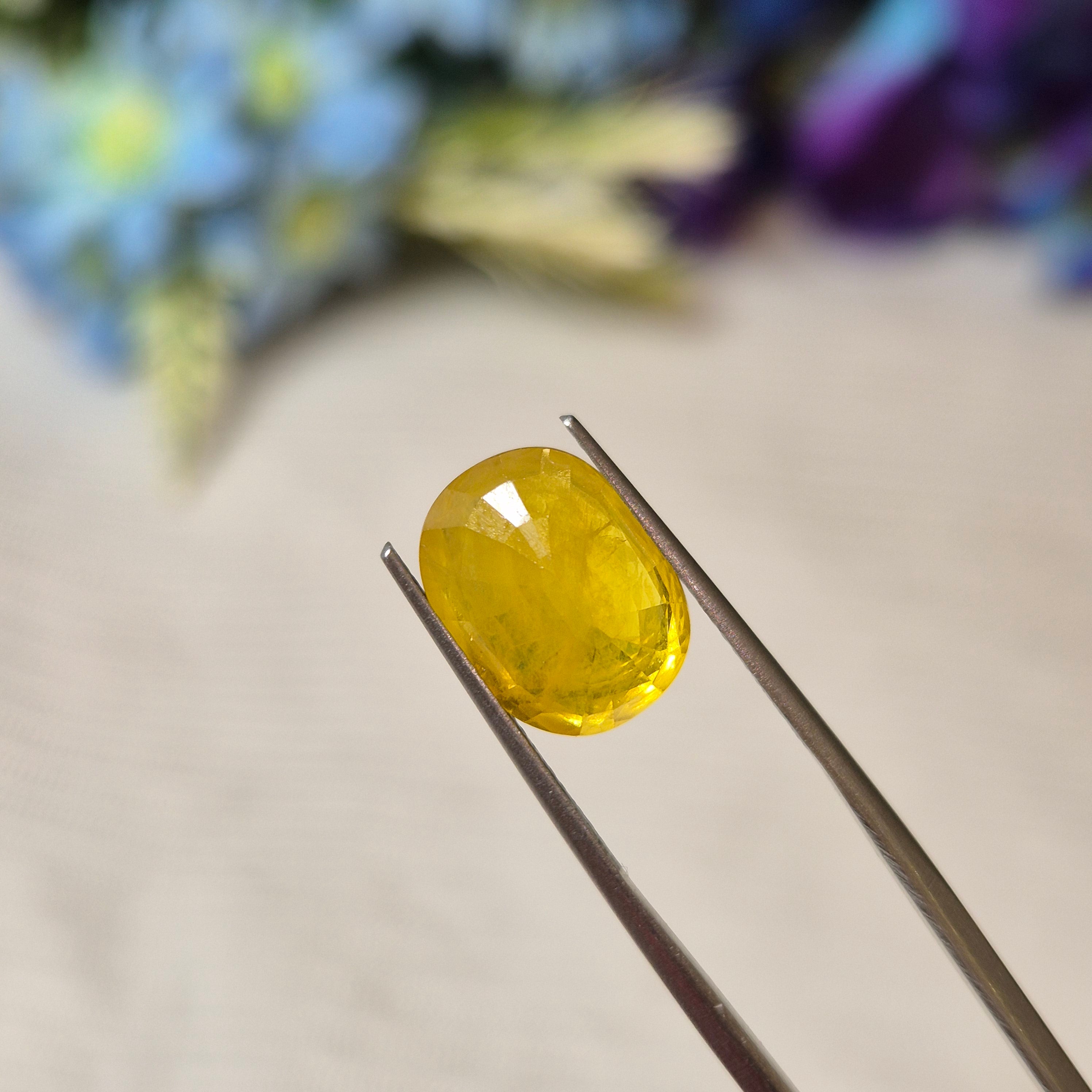 Yellow Sapphire | YS 276 | 6.75 Carat