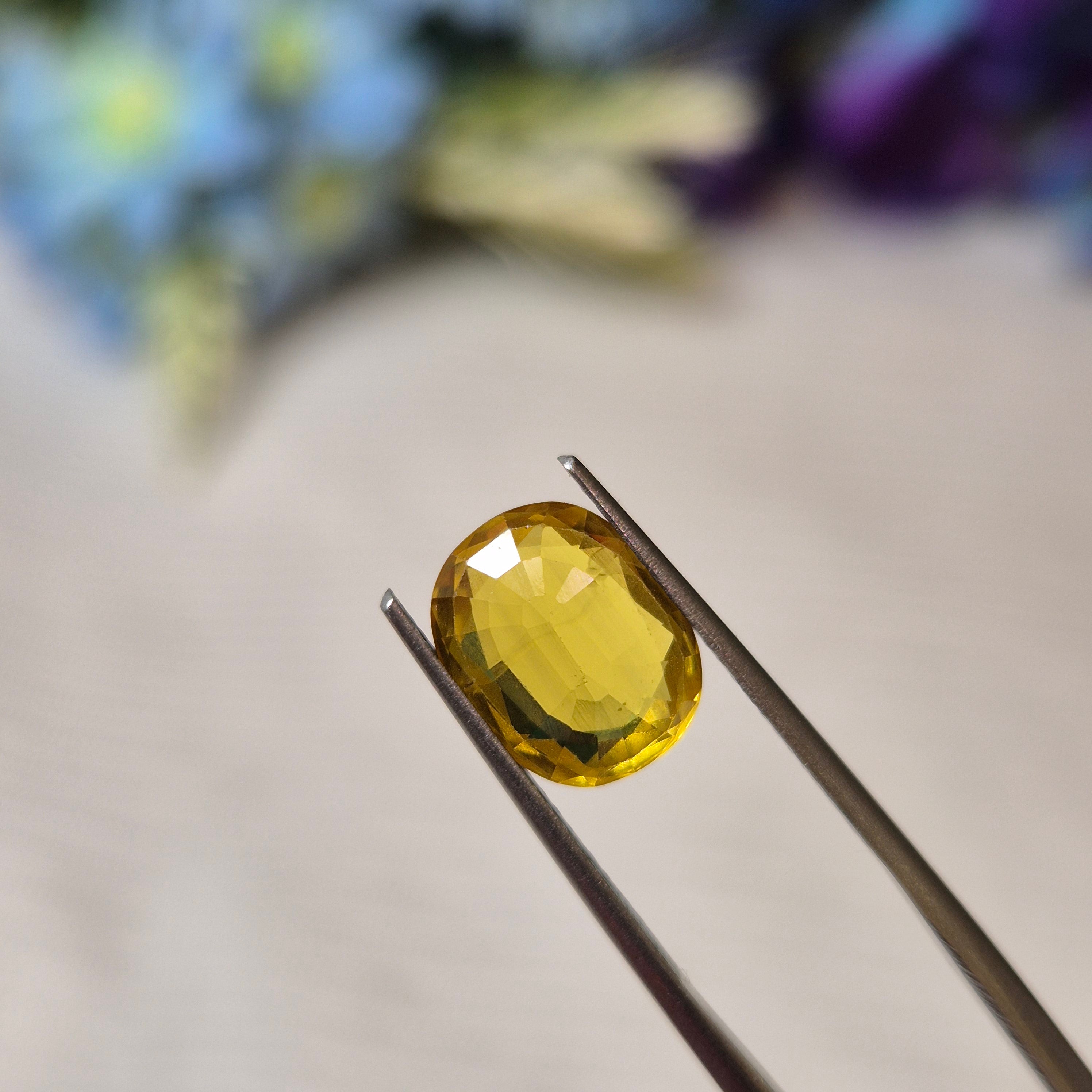 Yellow Sapphire | YS 275 | 3.38 Carat