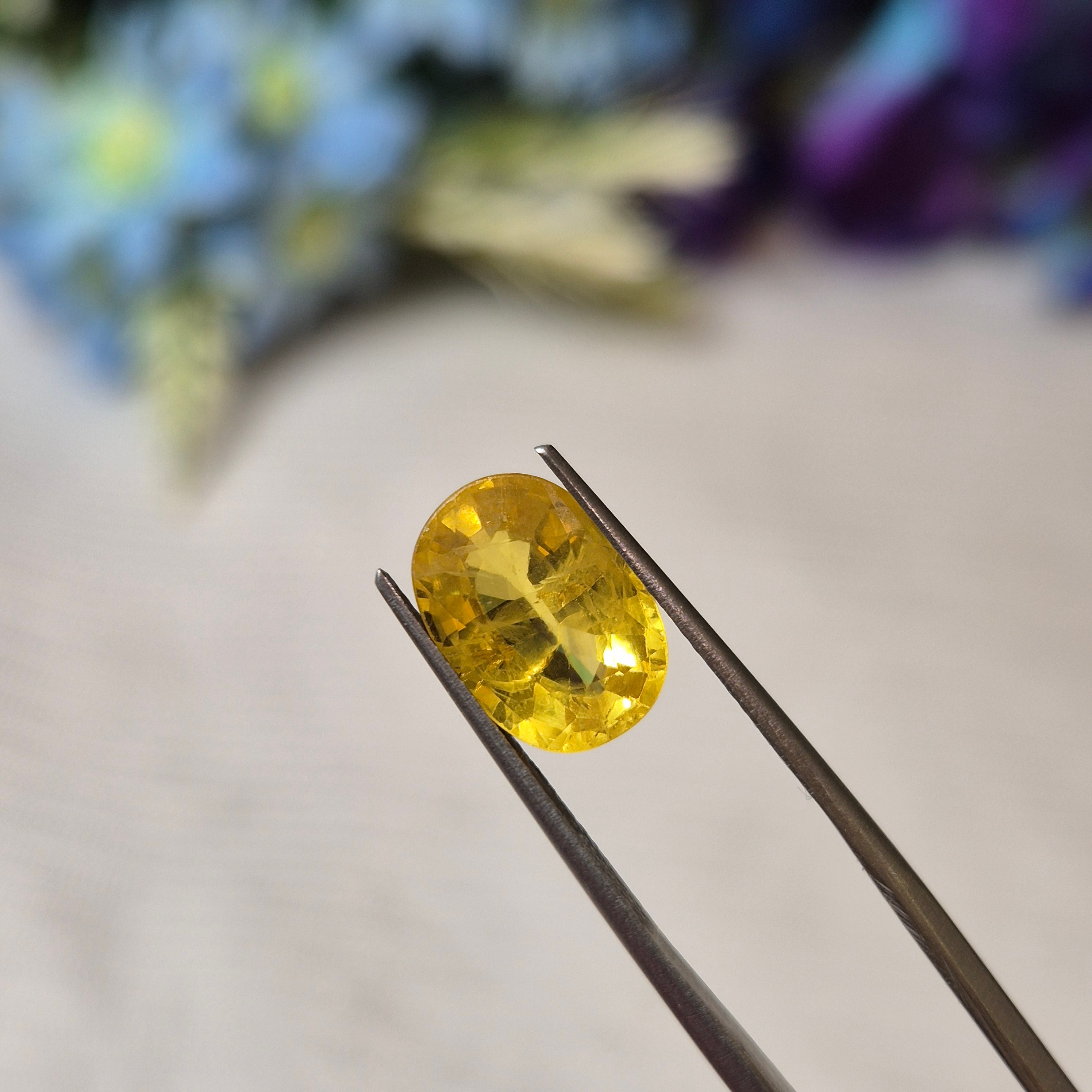 Yellow Sapphire | YS 272 | 4.59 Carat