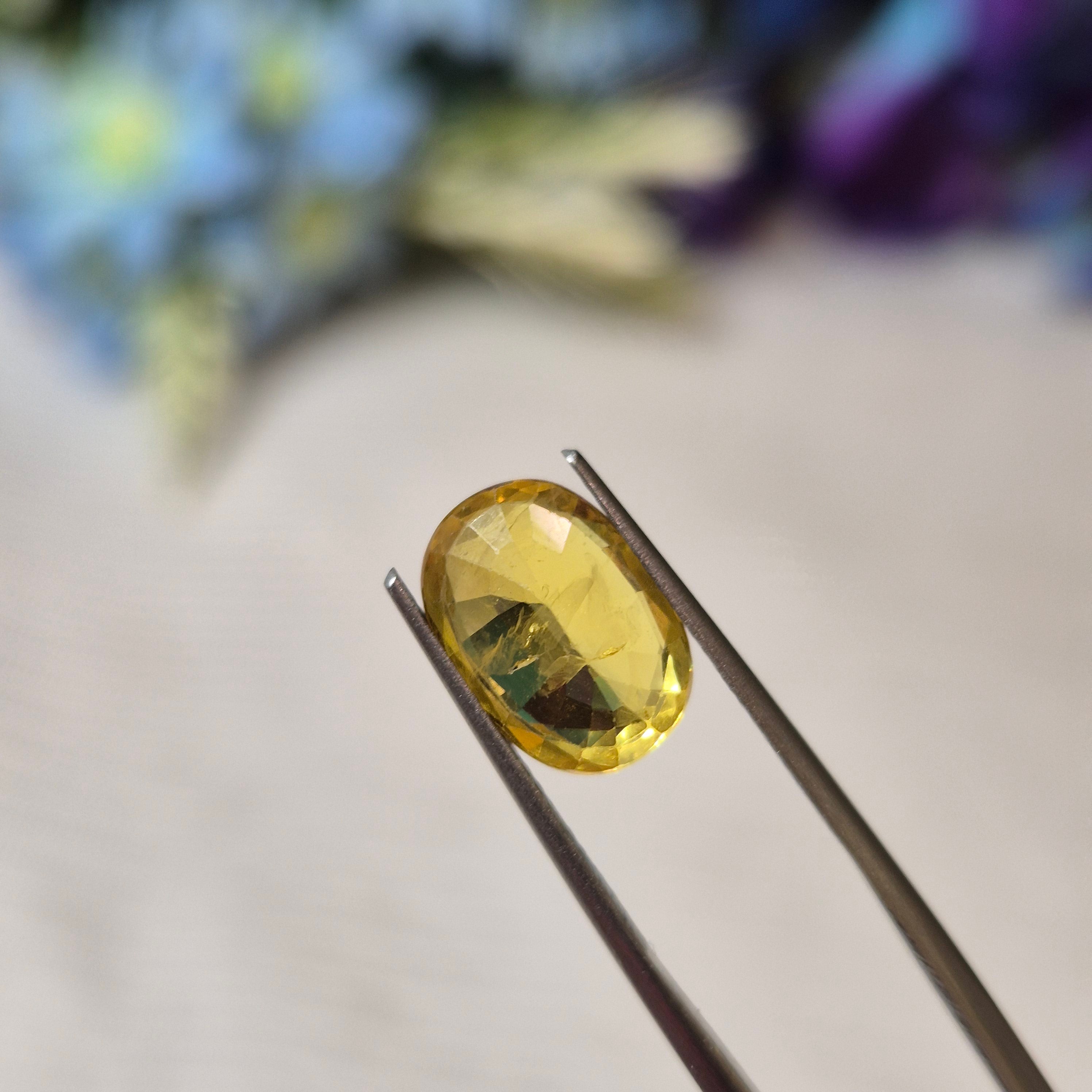 Yellow Sapphire | YS 272 | 4.59 Carat