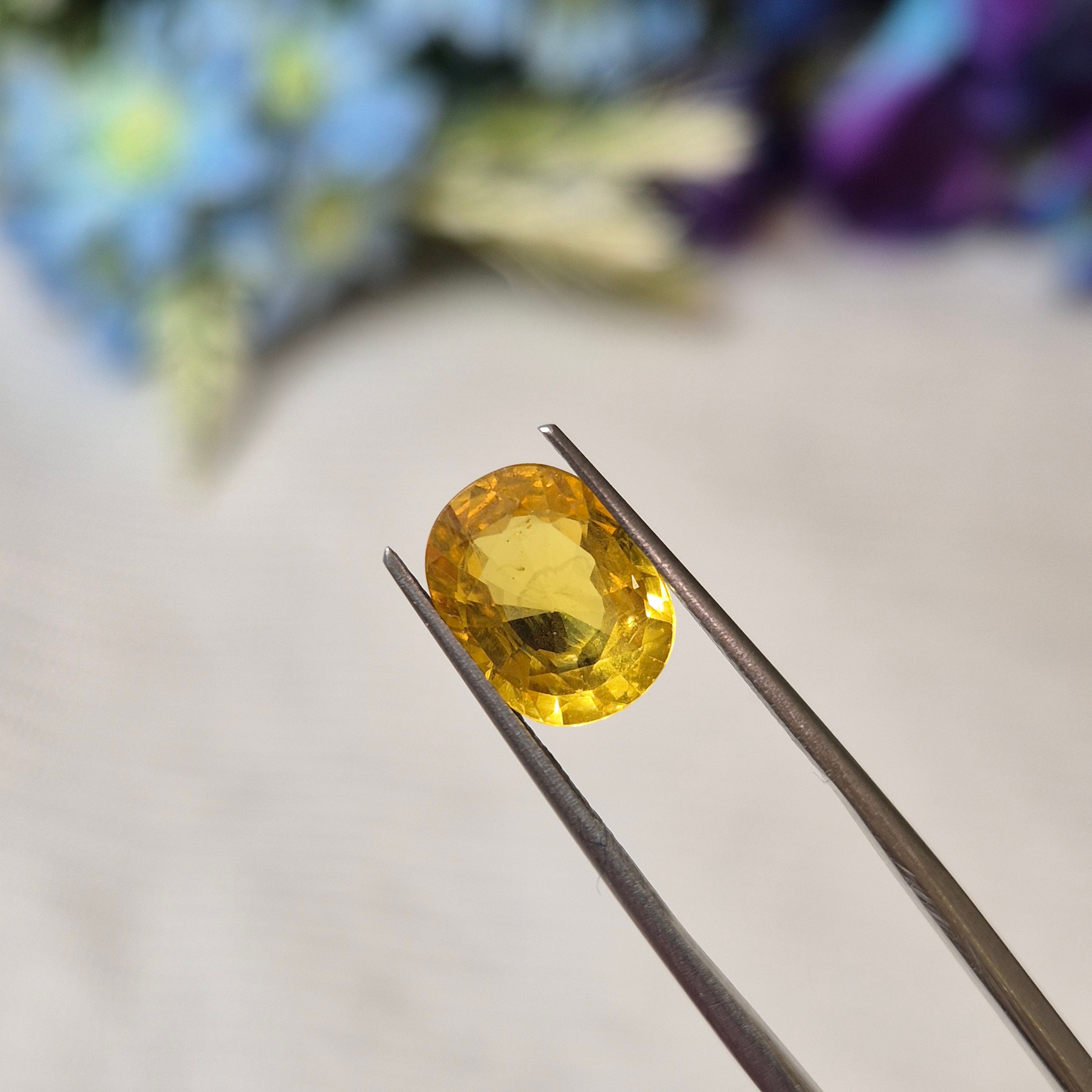 Yellow Sapphire | YS 271 | 3 Carat