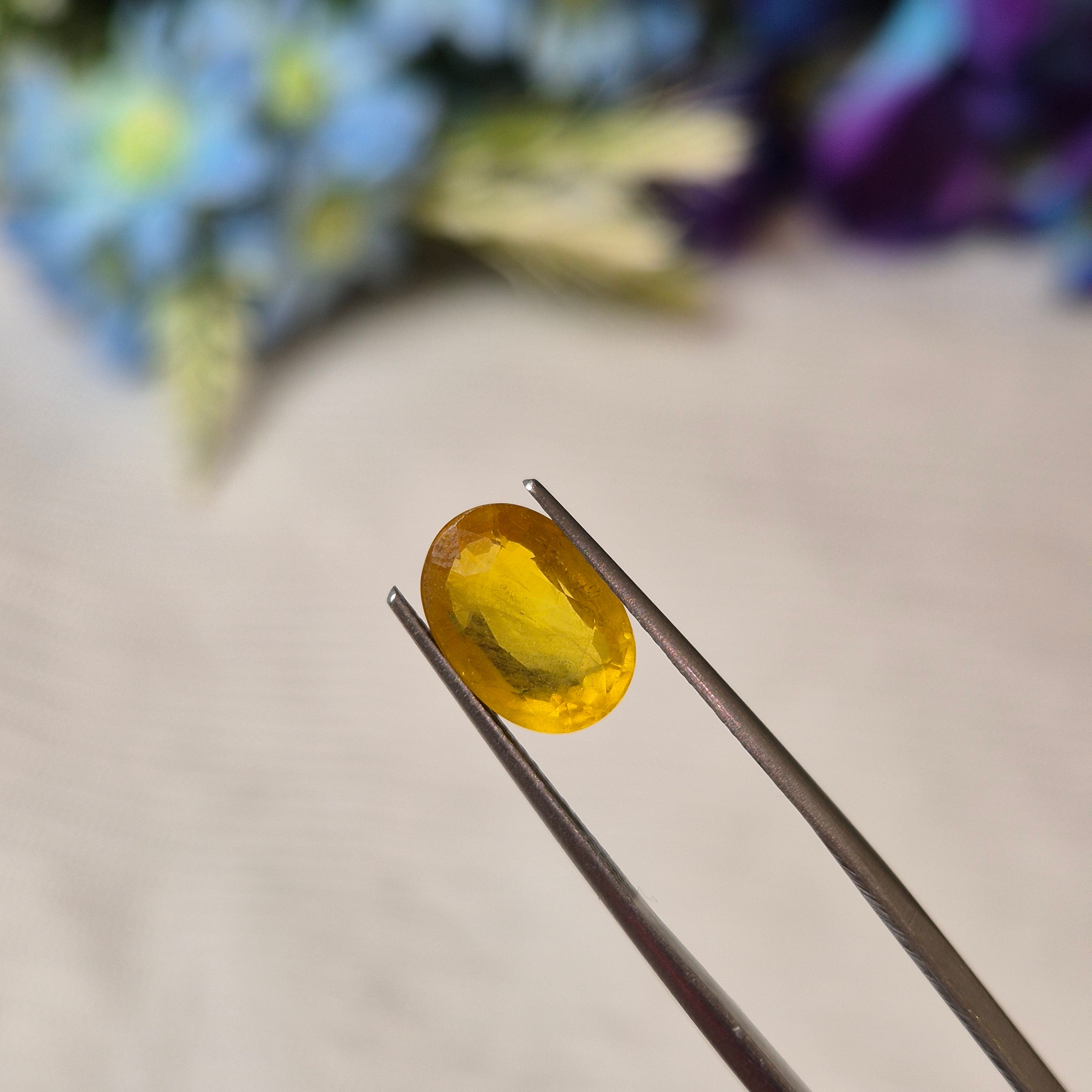 Yellow Sapphire | YS 291 | 4.24 Carat