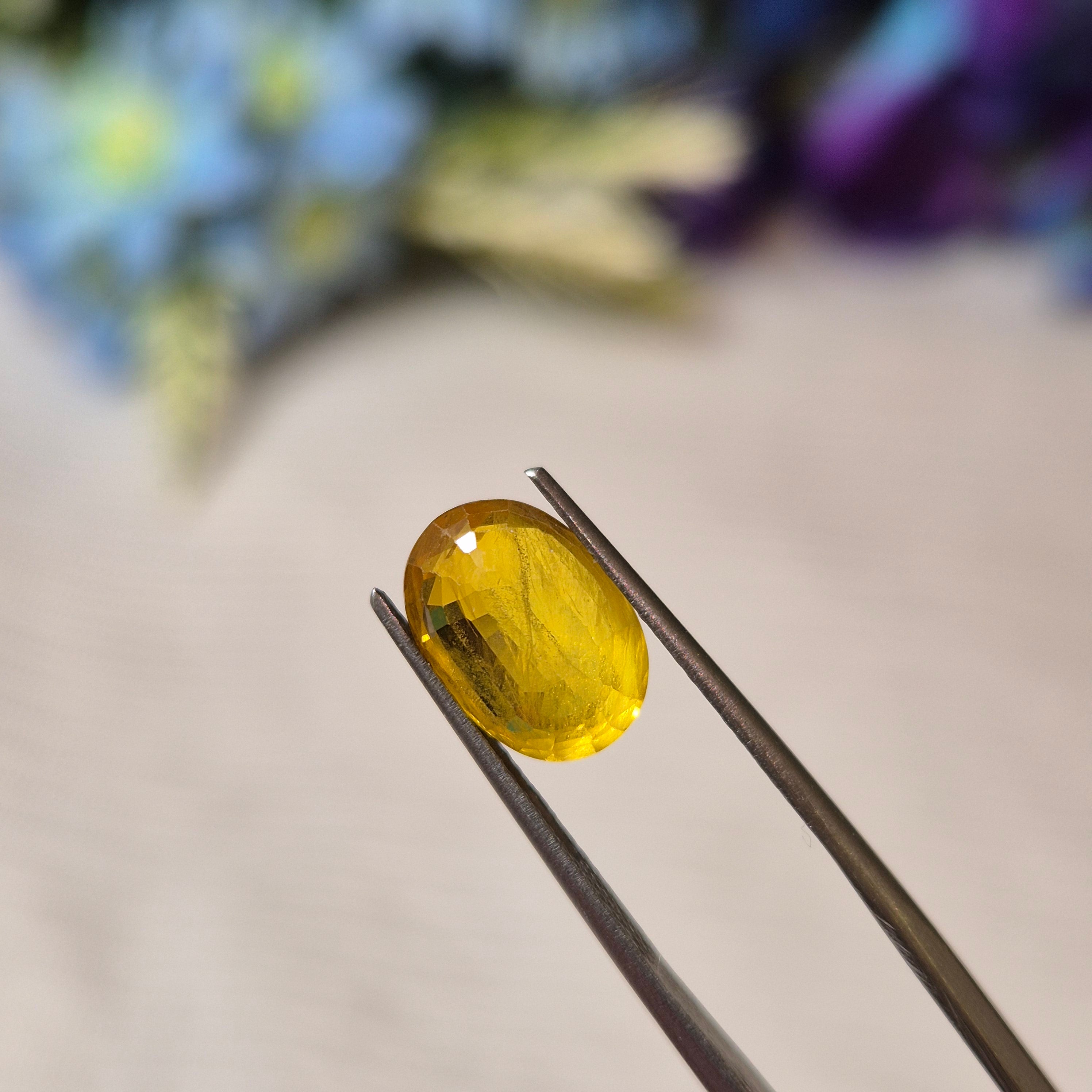 Yellow Sapphire | YS 291 | 4.24 Carat