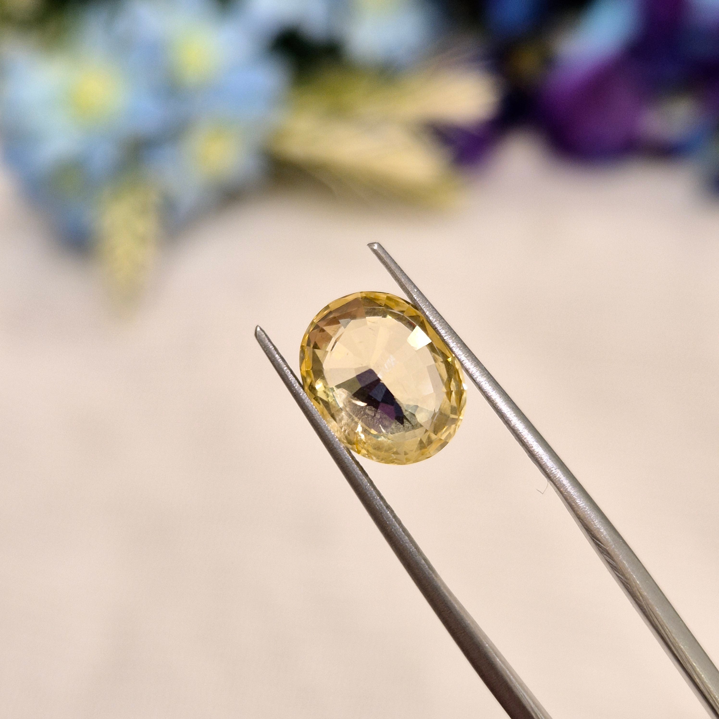 Yellow Sapphire | YS 270 | 4.7 Carat