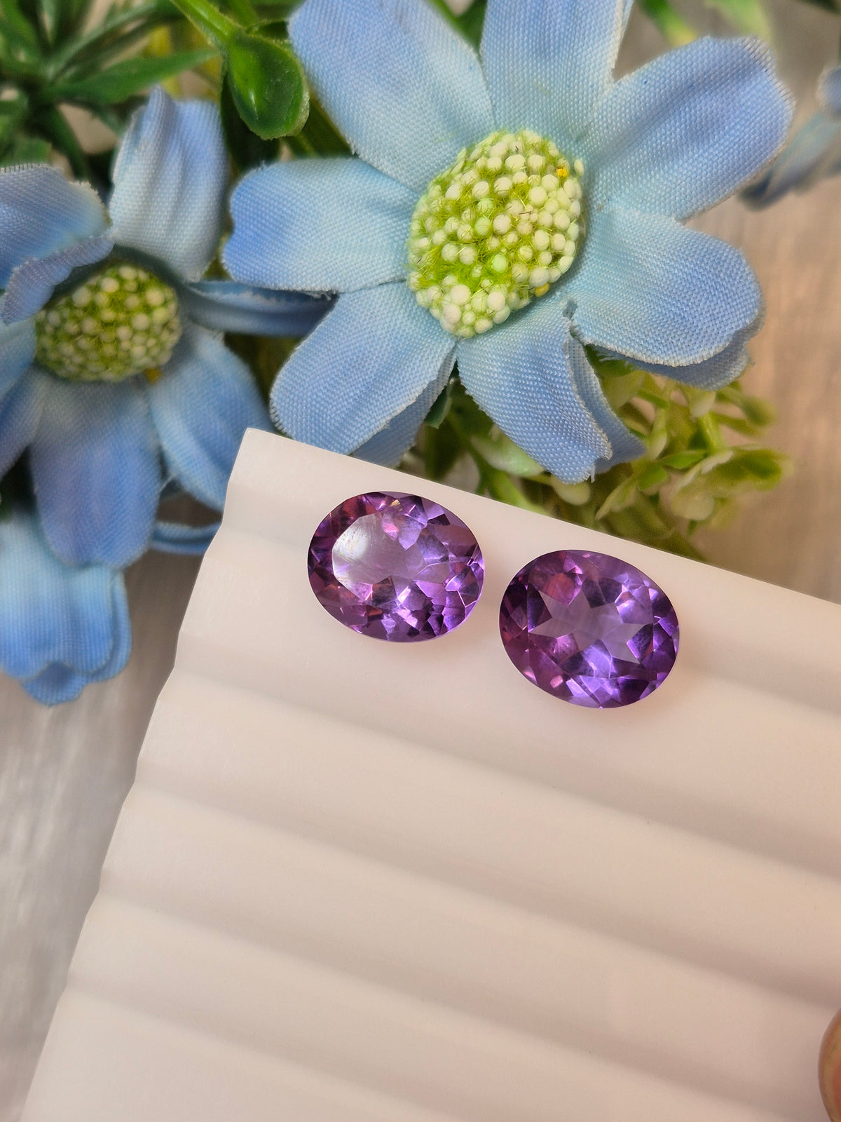 Natural Amethyst (Jamunia) | AME 134 | 9.44 Carat | Certified