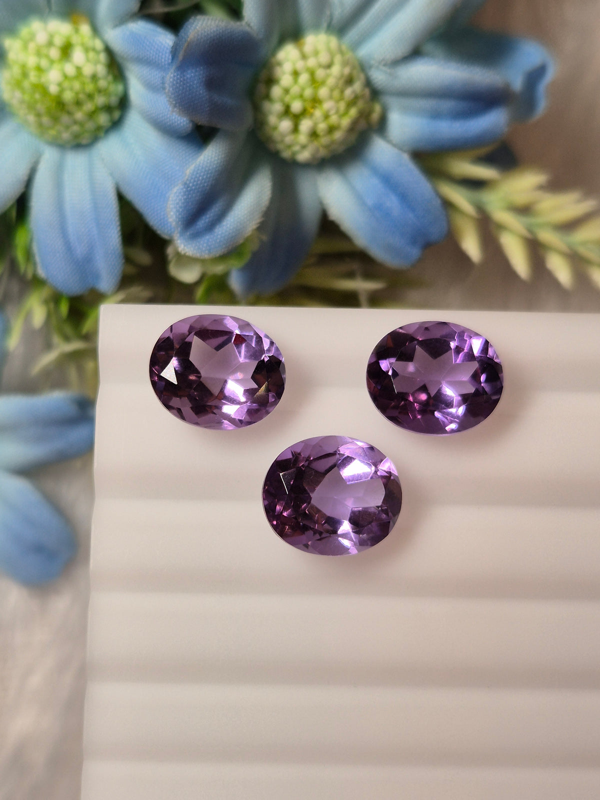 Natural Amethyst (Jamunia) | AME 122 | 15.74 Carat | Certified