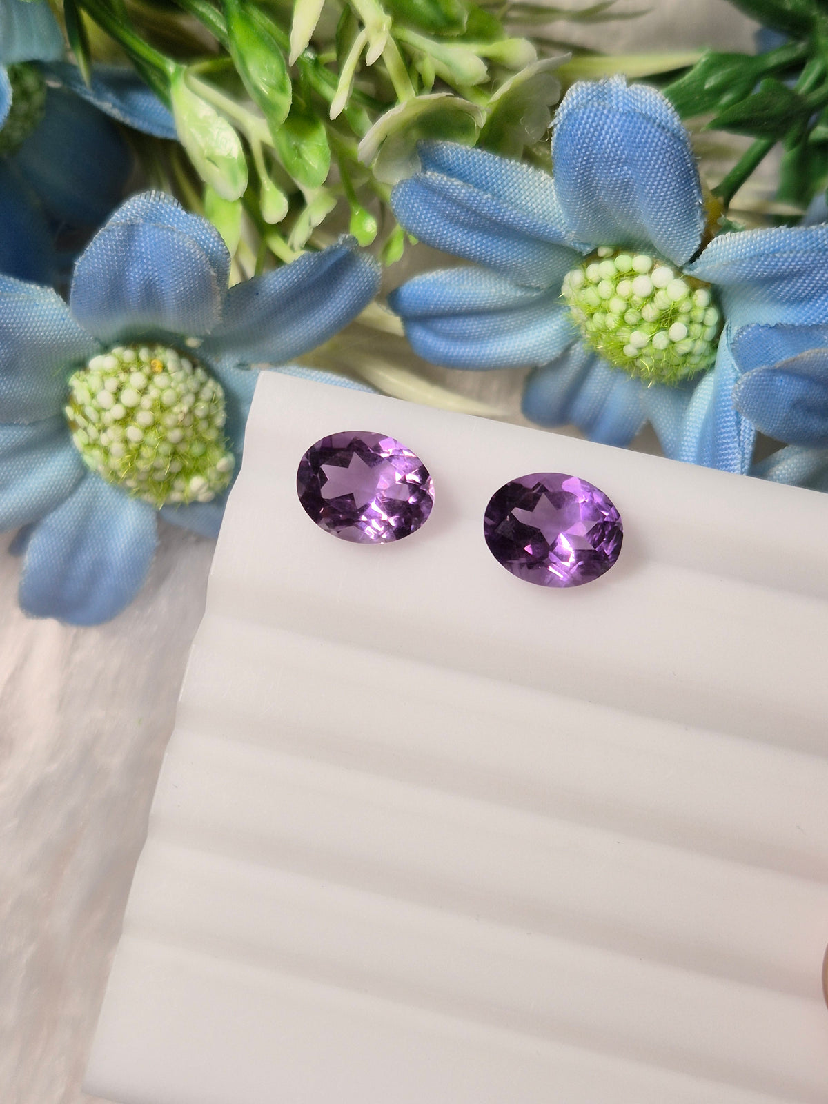 Natural Amethyst (Jamunia) | AME 133 | 4.42 Carat | Certified